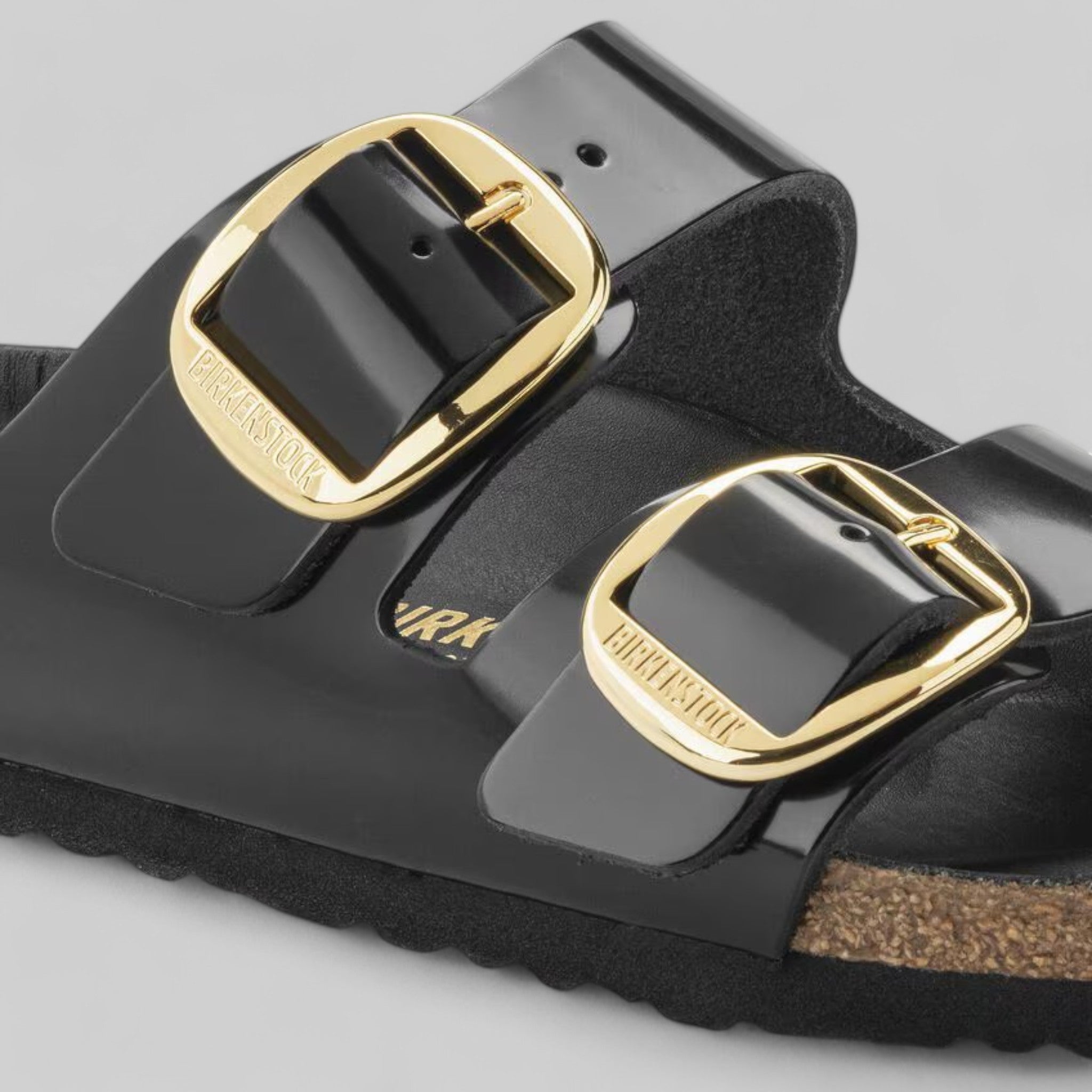 1021476 ARIZONA BIG BUCKLE SHINE BLACK NATURAL LEATHER