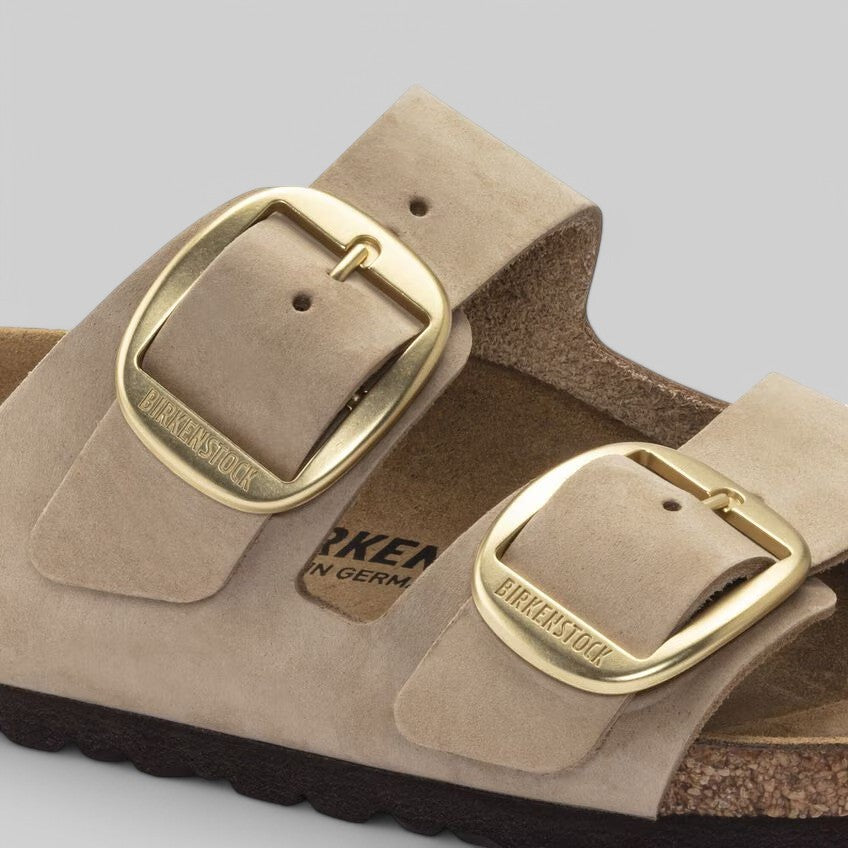 1024064 ARIZONA BIG BUCKLE SANDCASTLE NUBUCK LEATHER