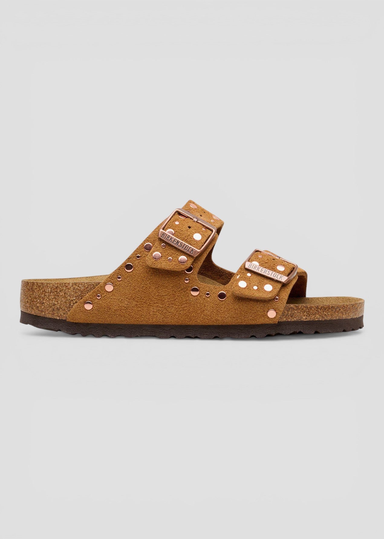 1031731 ARIZONA DONNA RIVET MINK SUEDE LEATHER