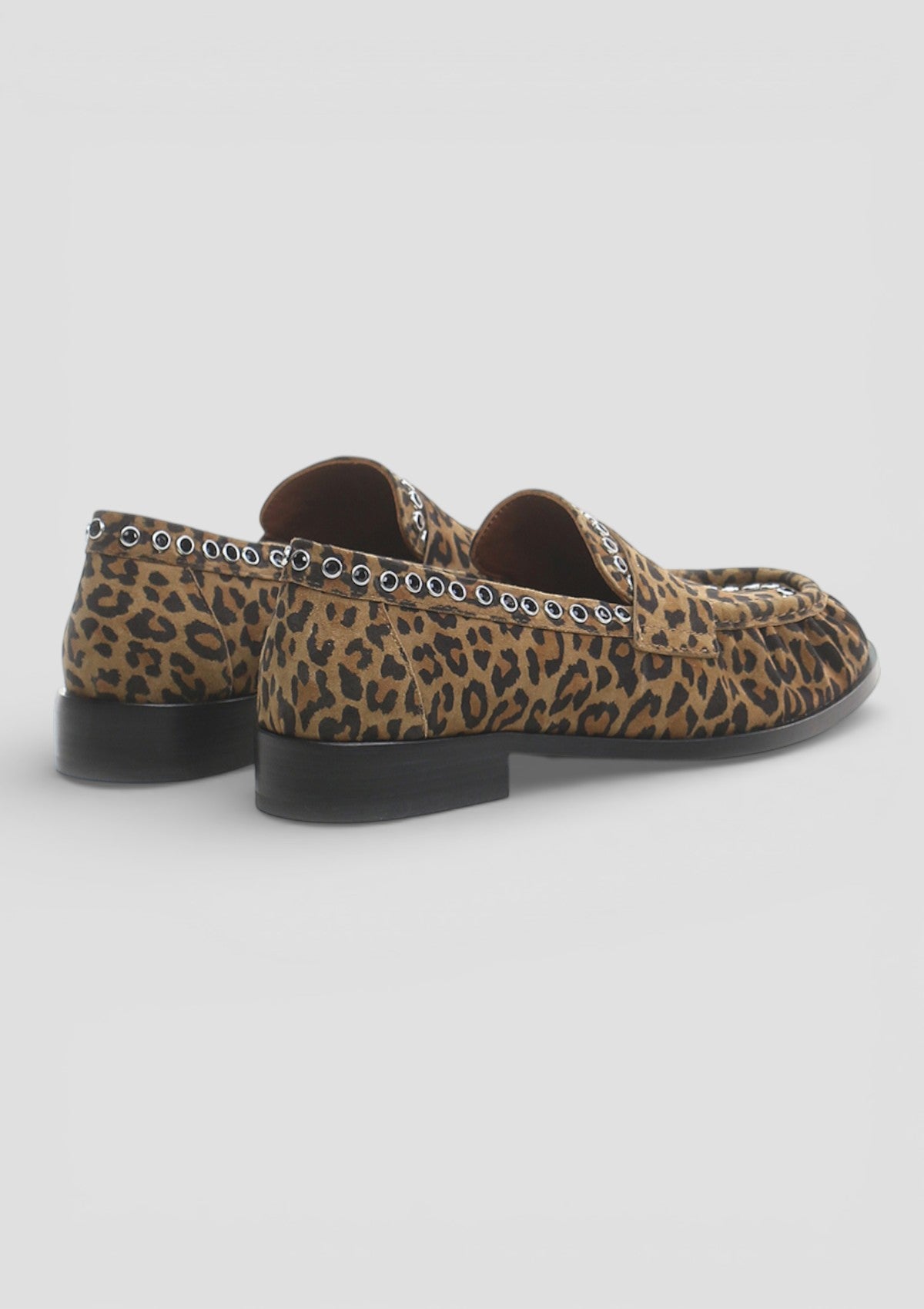 SS26-A6102-X MOCASSINO AFRICA CUOIO LEOPARDO