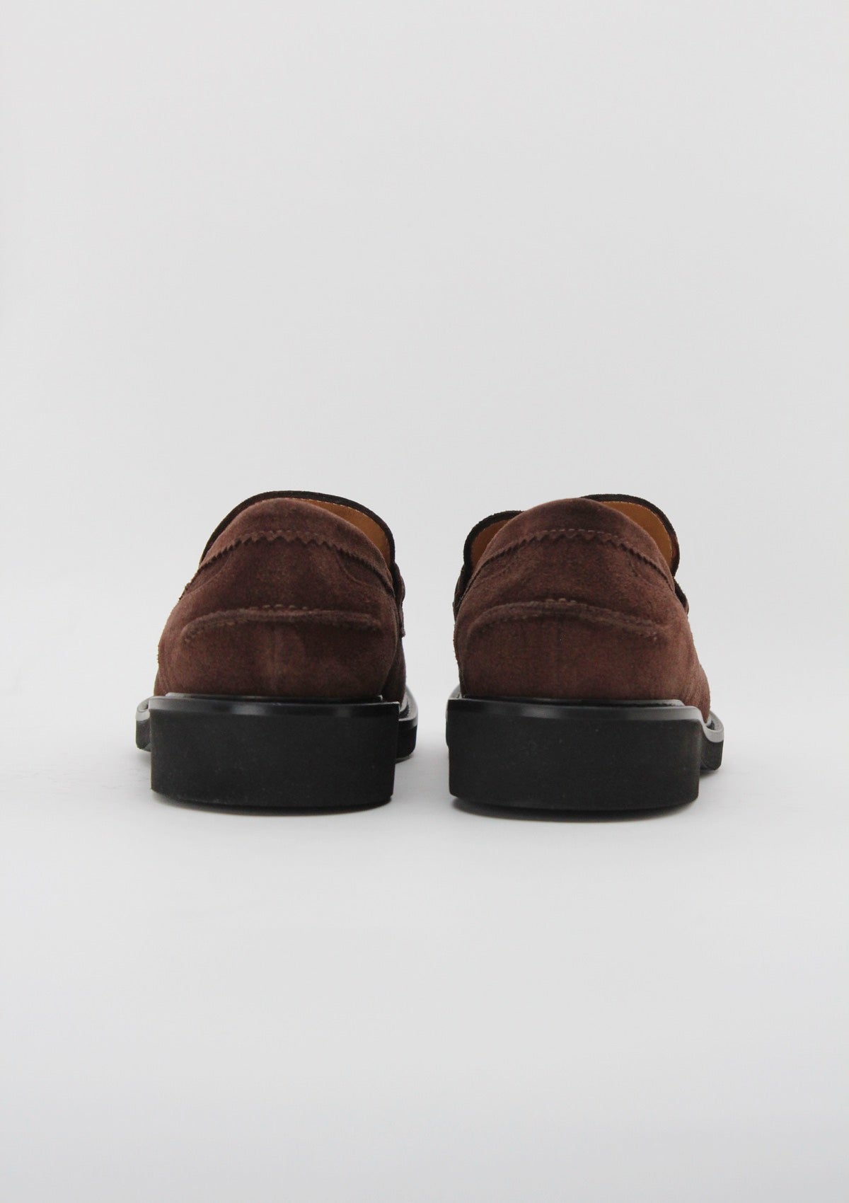 1747. Mocassino Penny Loafer Camoscio Testa di Moro - Anna F.