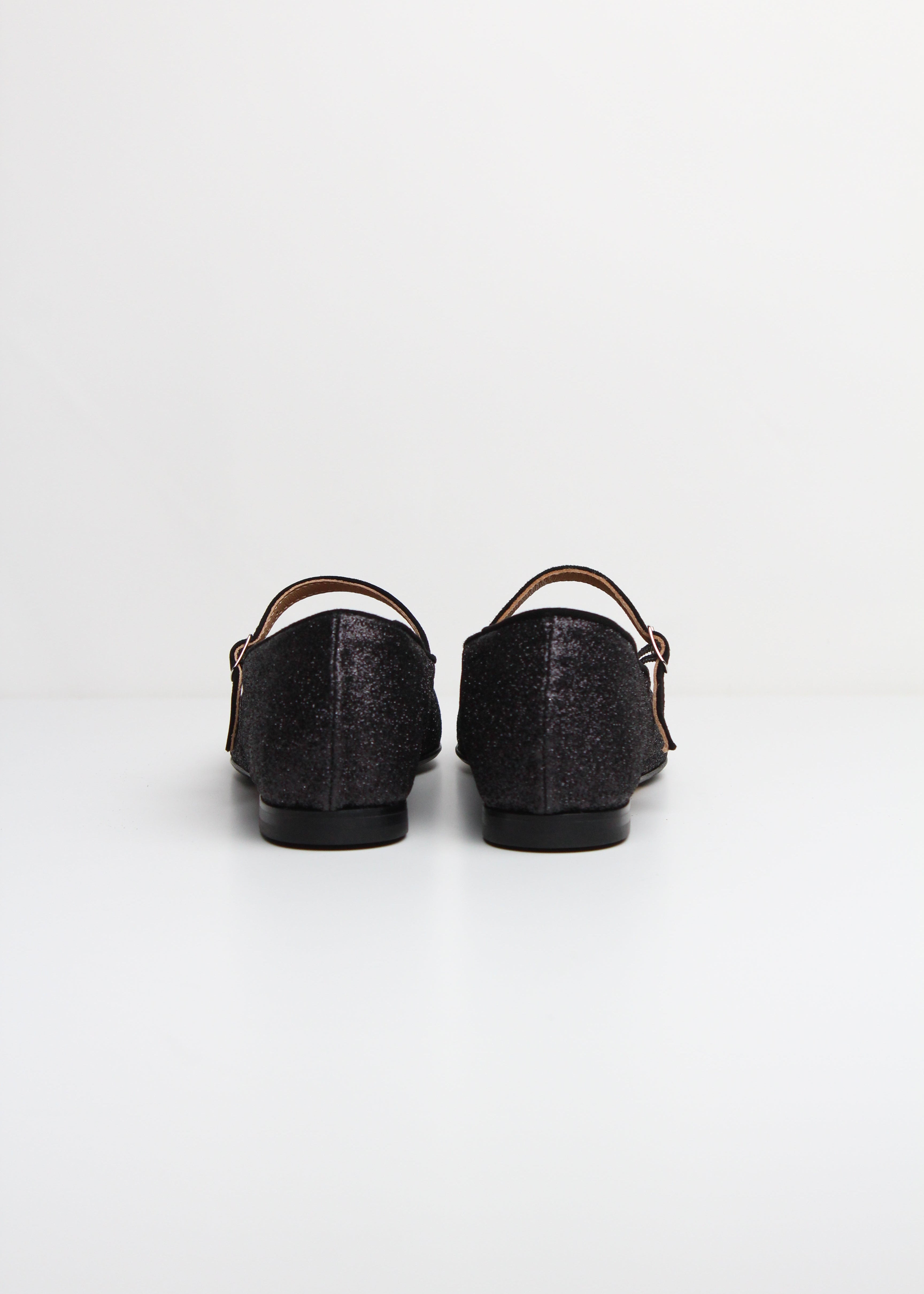 AI/SS25 1823 MARY JANE IN GLITTER NERO