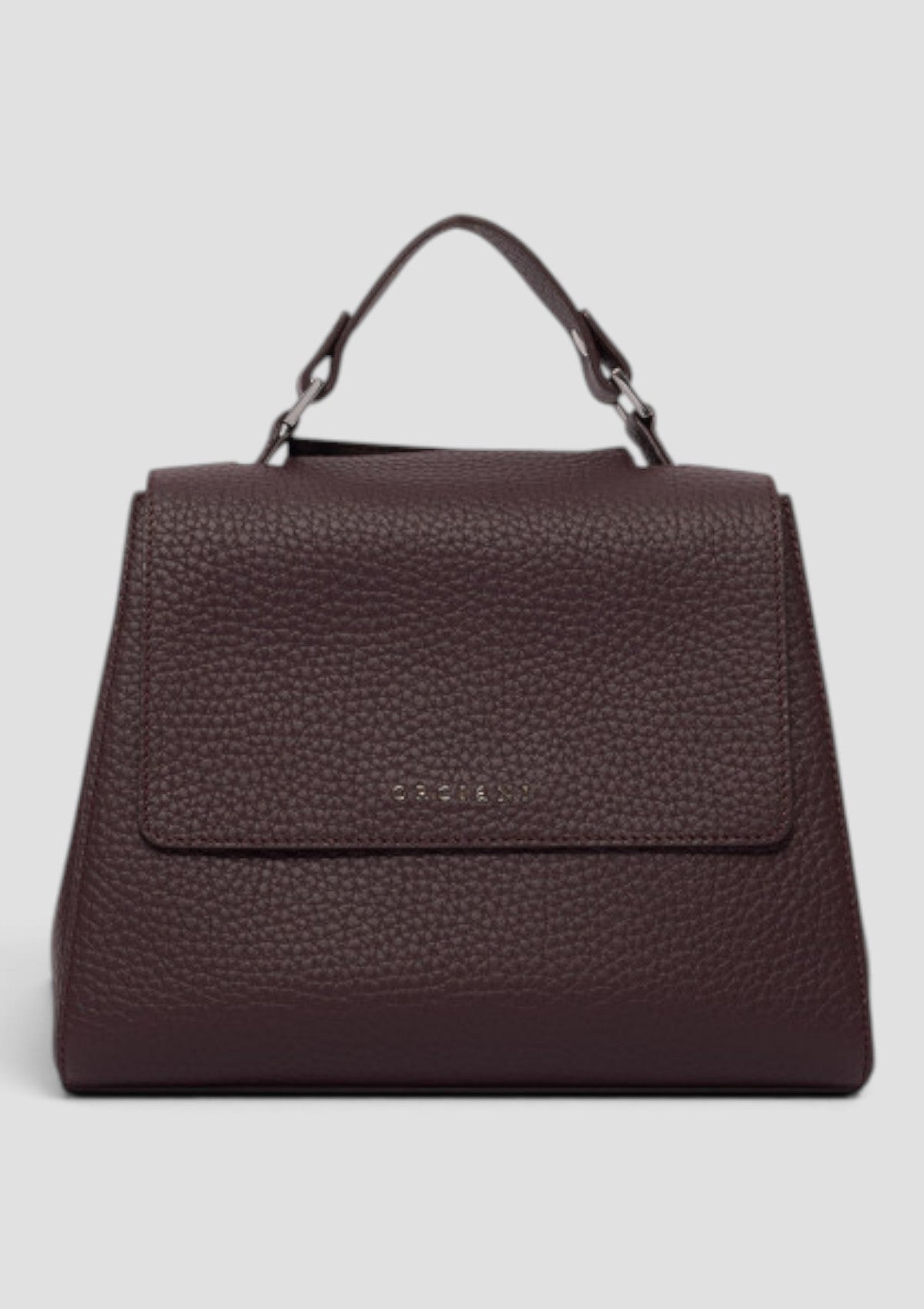 B01999-SOF BORSA SVEVA SOFT PICCOLA A MANO BURGUNDY