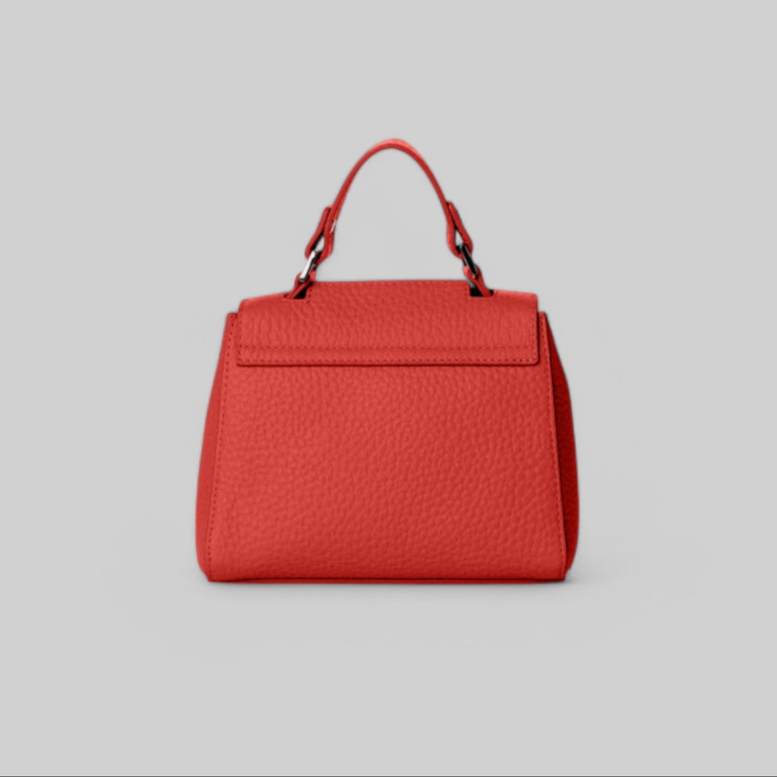 B02019-SOF BOORSA SVEVA SOFT MINI A MANO IN PELLE CON TRACOLLA COL. MALBORO