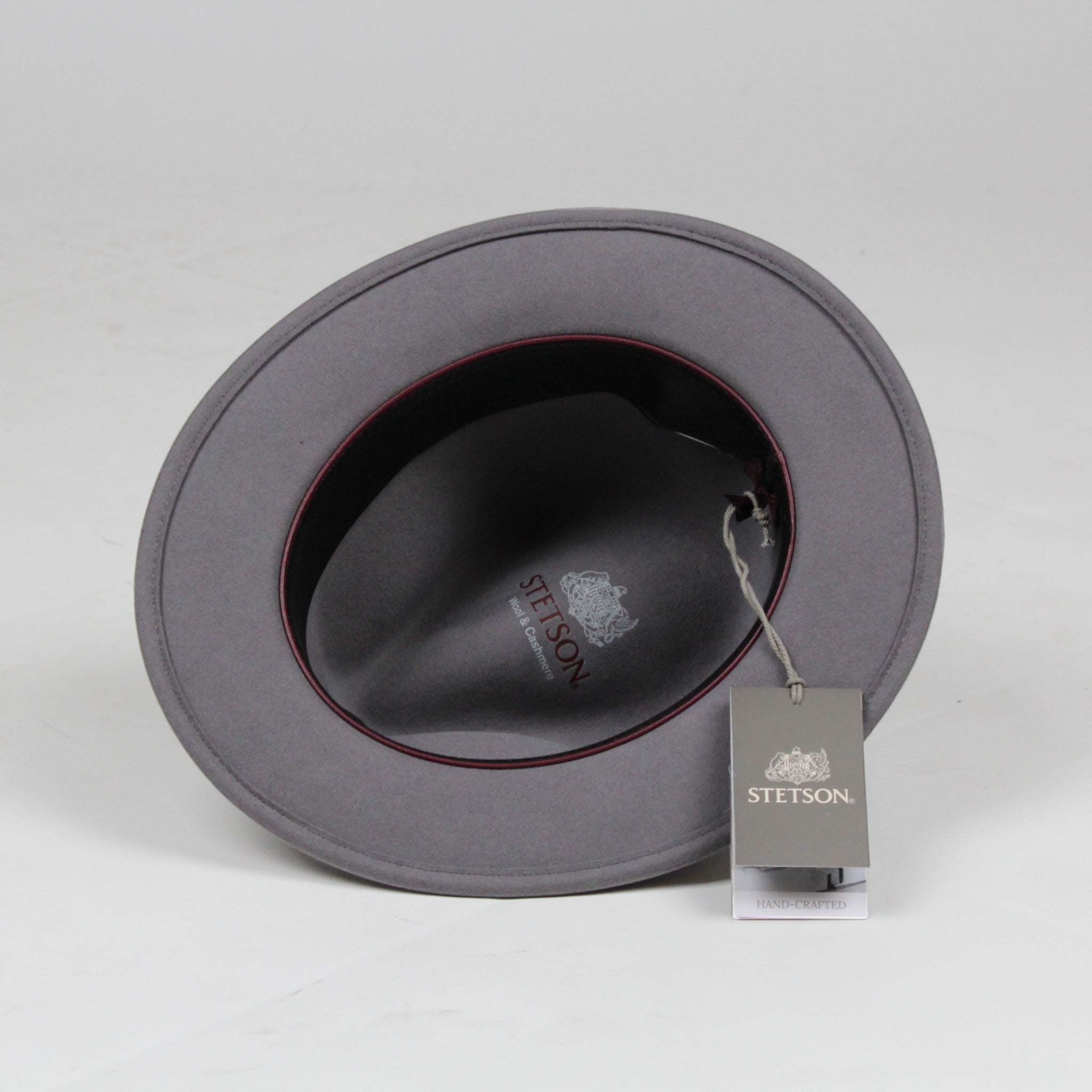 CAPPELLO FEDORA PIETRA 34 IN FELTRO DI LANA