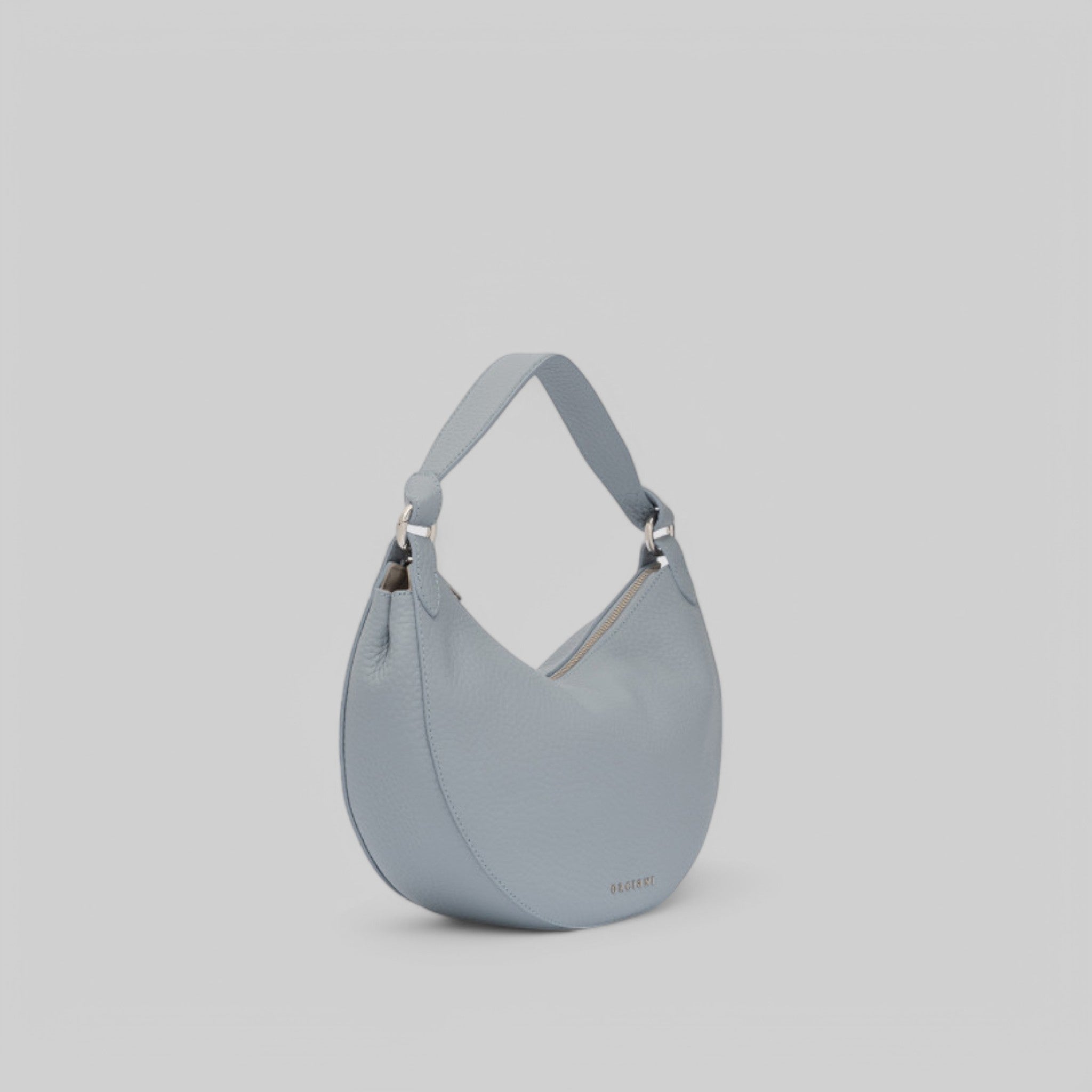 B02183-SOF BORSA DUMPLING M SOFT COL. POLVERE