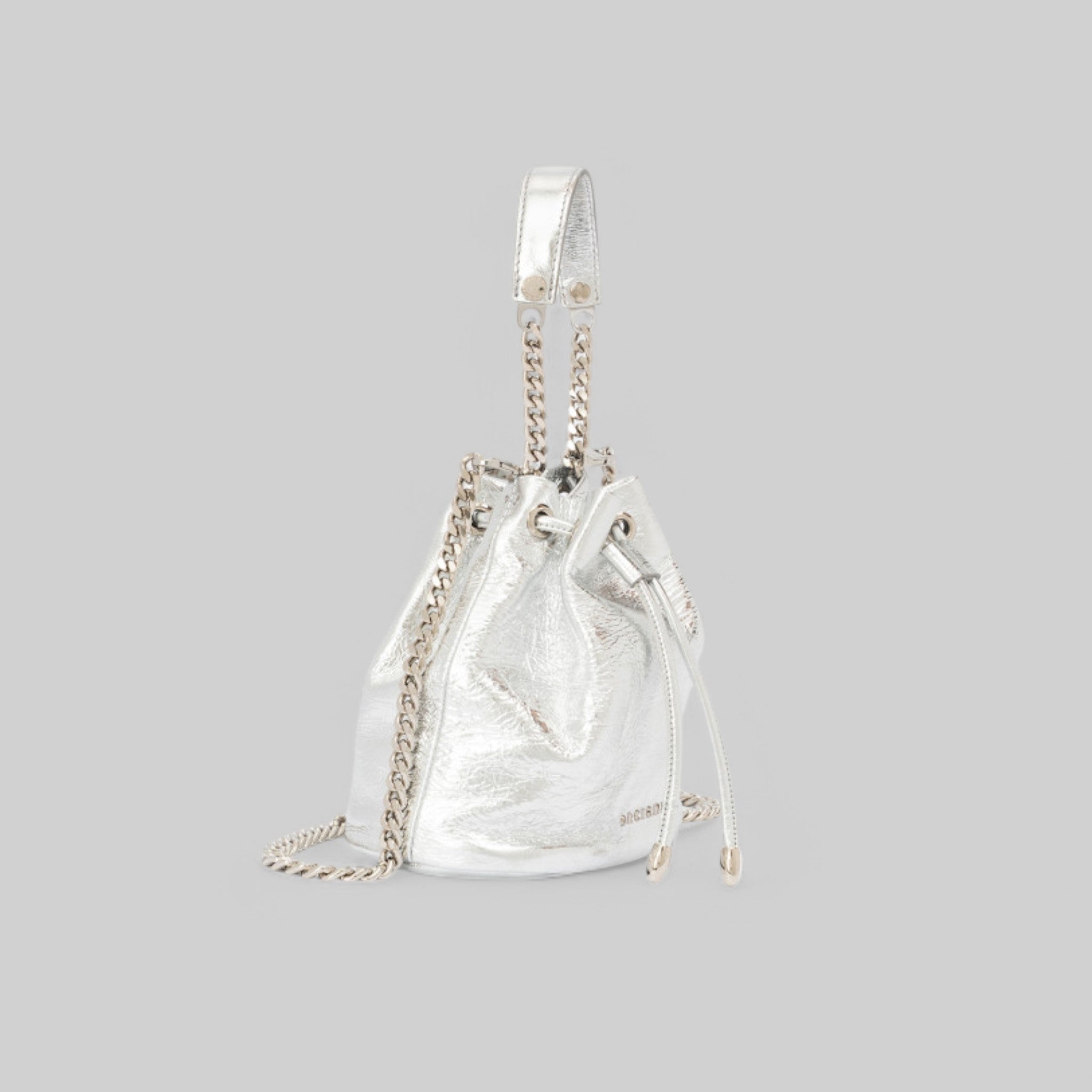 SD0186-MET BORSA NEST METAL COL.ARGENTO