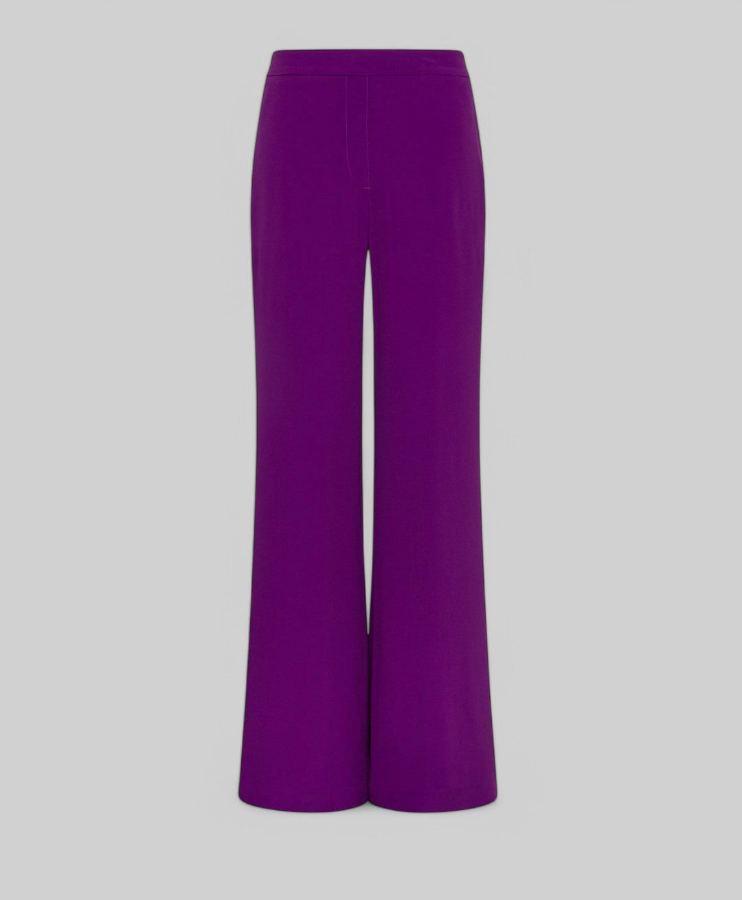 255MMOPA019 PANTALONI MARAJO IN ACETATO SETA UNITO - VIOLA