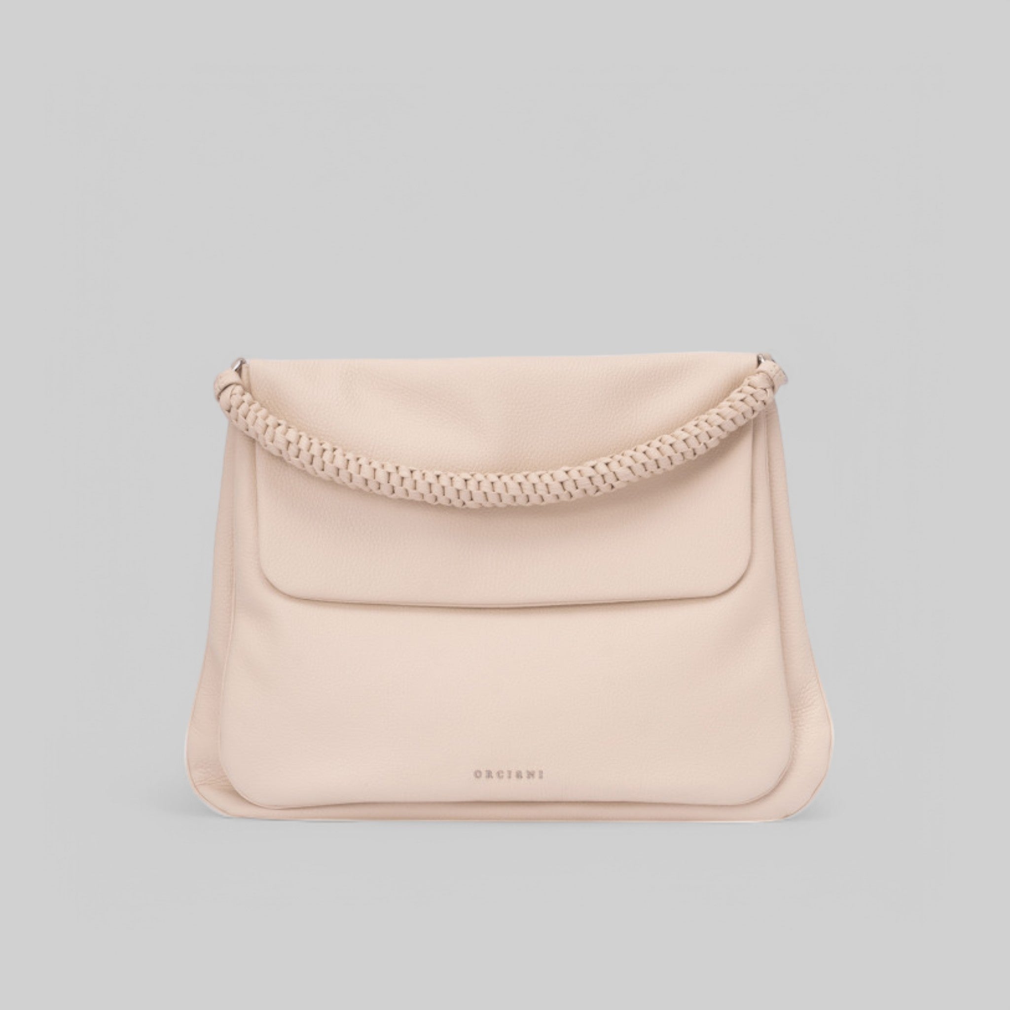 B02190-SCB BORSA IN PELLE SCOOBY COL.ACQUA BIANCA