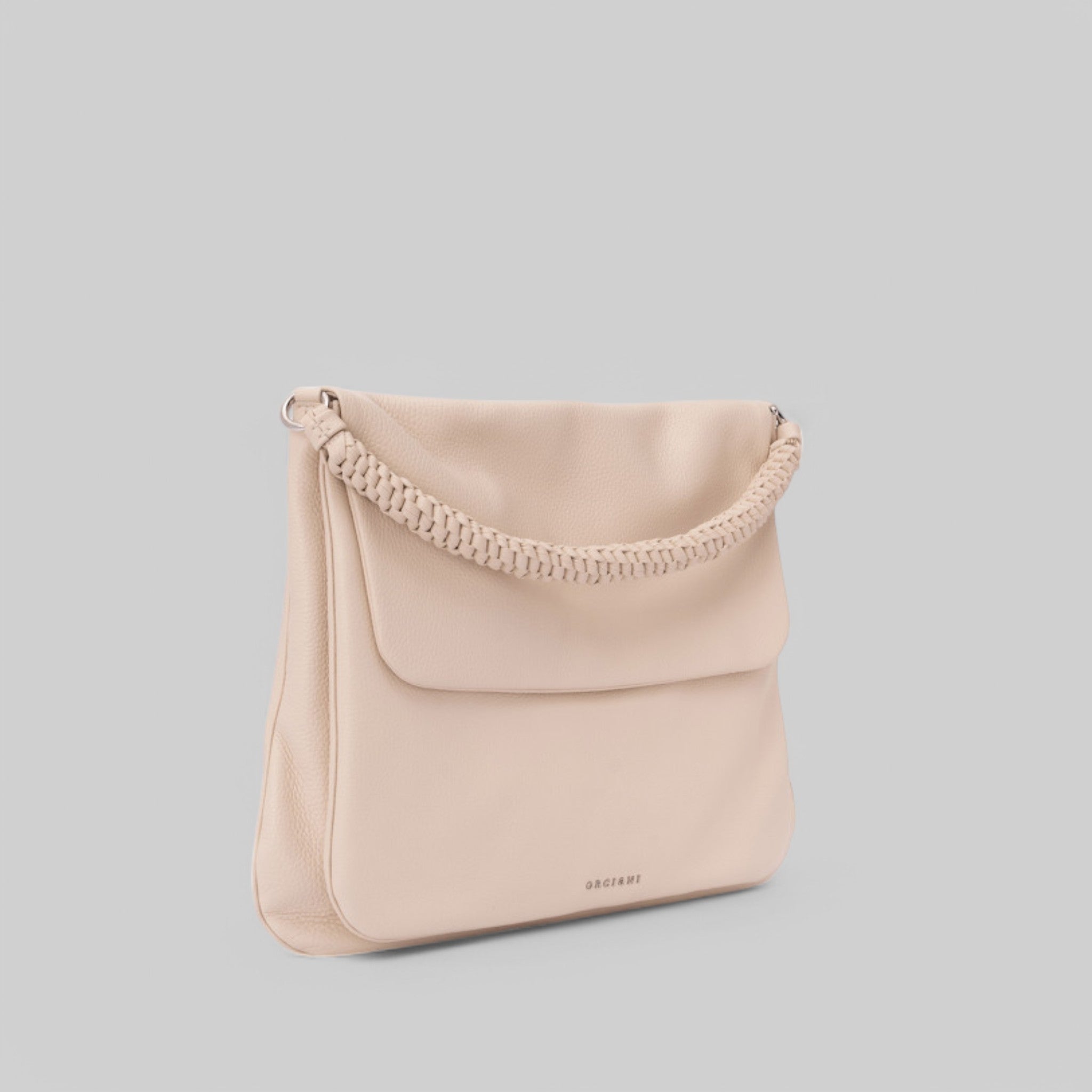 B02190-SCB BORSA IN PELLE SCOOBY COL.ACQUA BIANCA