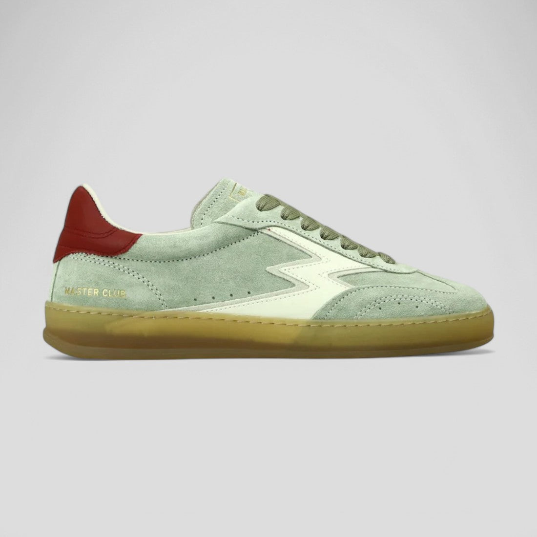 CL051 CHILLI RED BACKTAB OLIVE CLUB