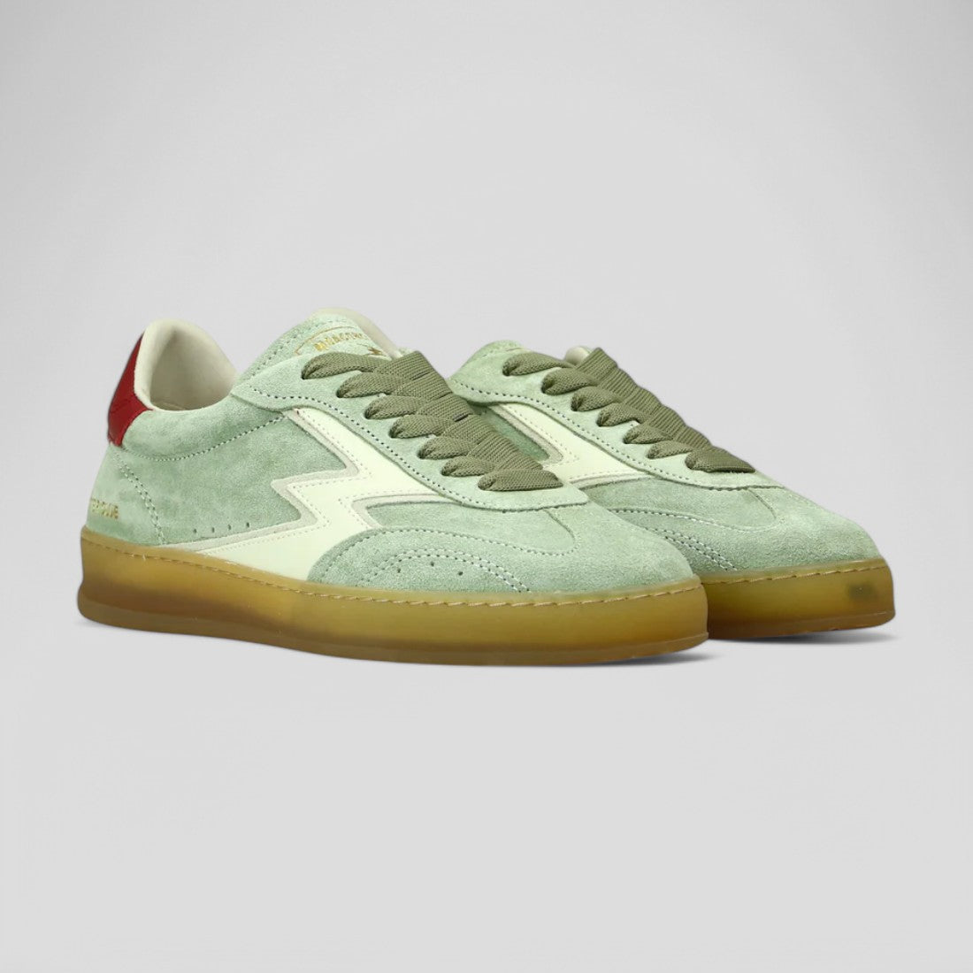 CL051 CHILLI RED BACKTAB OLIVE CLUB