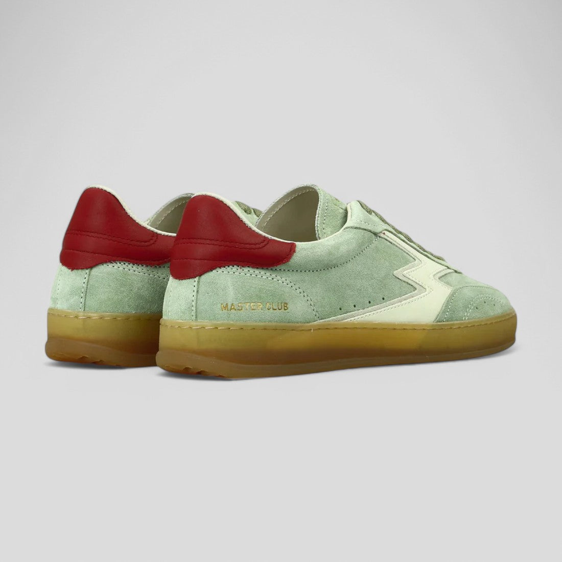 CL051 CHILLI RED BACKTAB OLIVE CLUB
