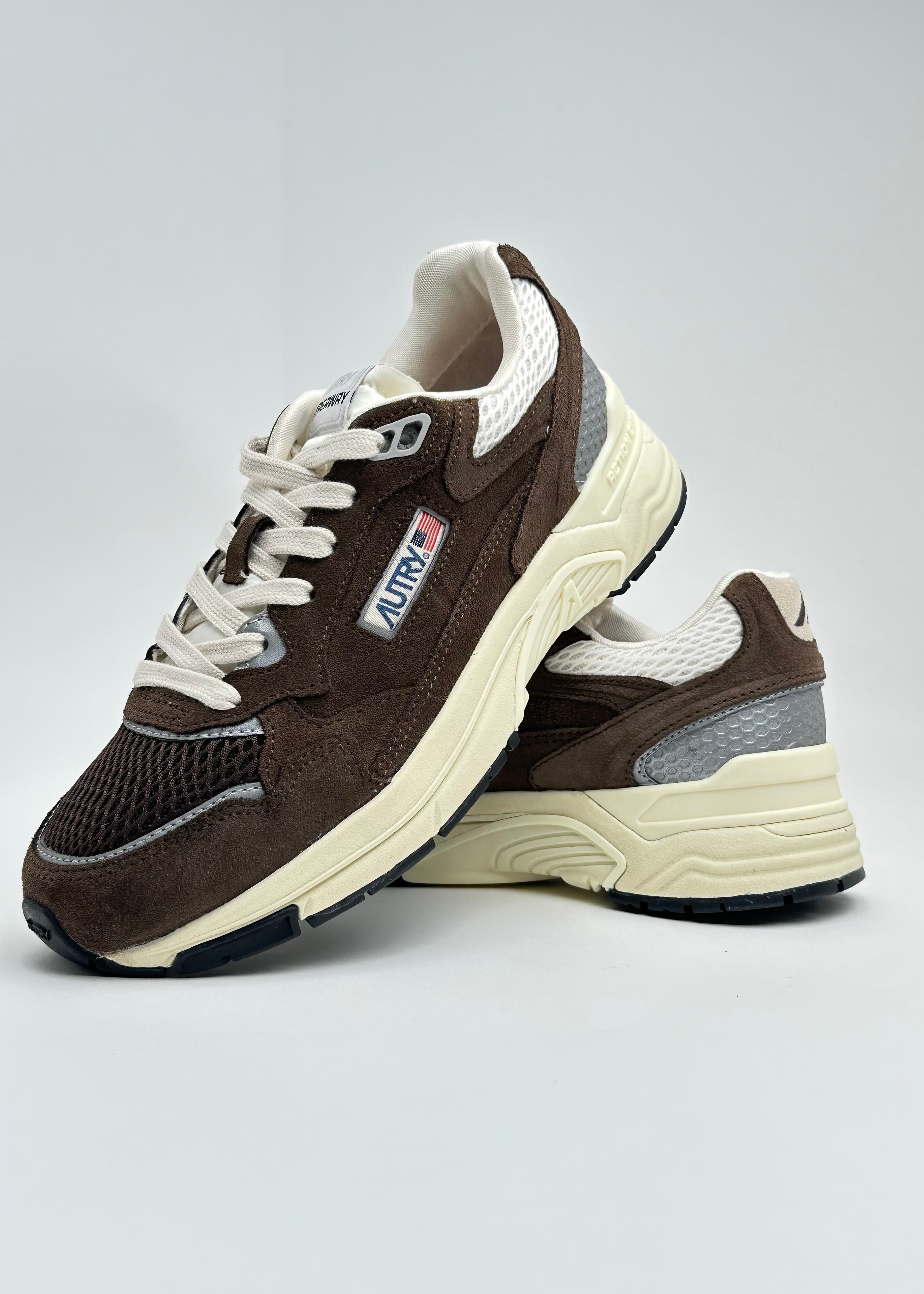 HYLW UM25 SCARPE DONNA UM25 CAMOSCIO/MESH COTTO/MARSHMALLOW