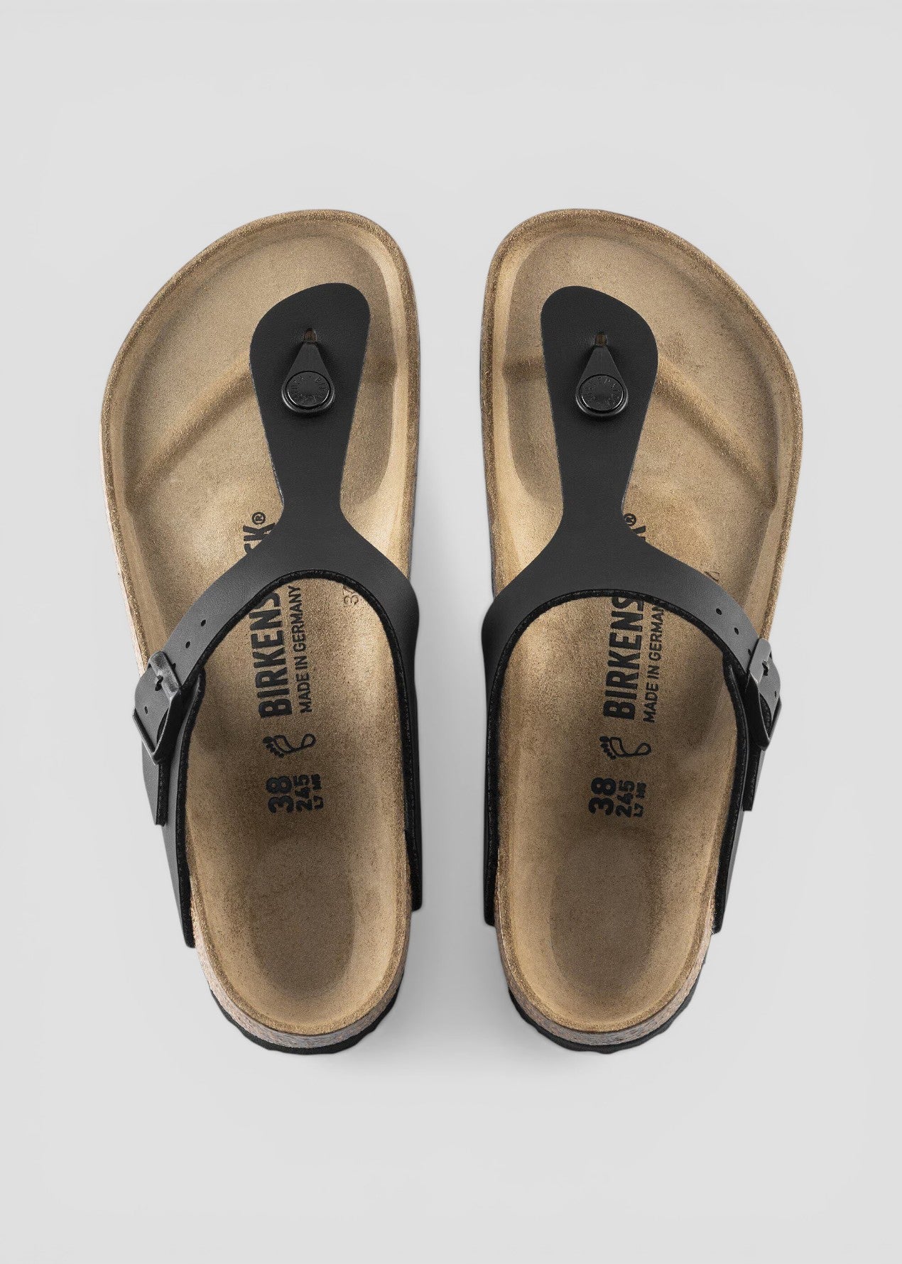 043691 GIZEH UOMO BLACK BIRKO FLOR