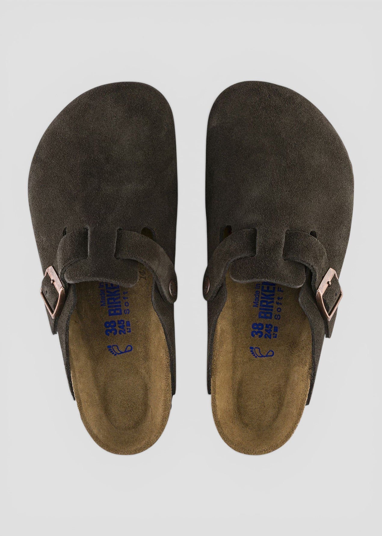 660463 BOSTON SFB MOCCA SUEDE LEATHER