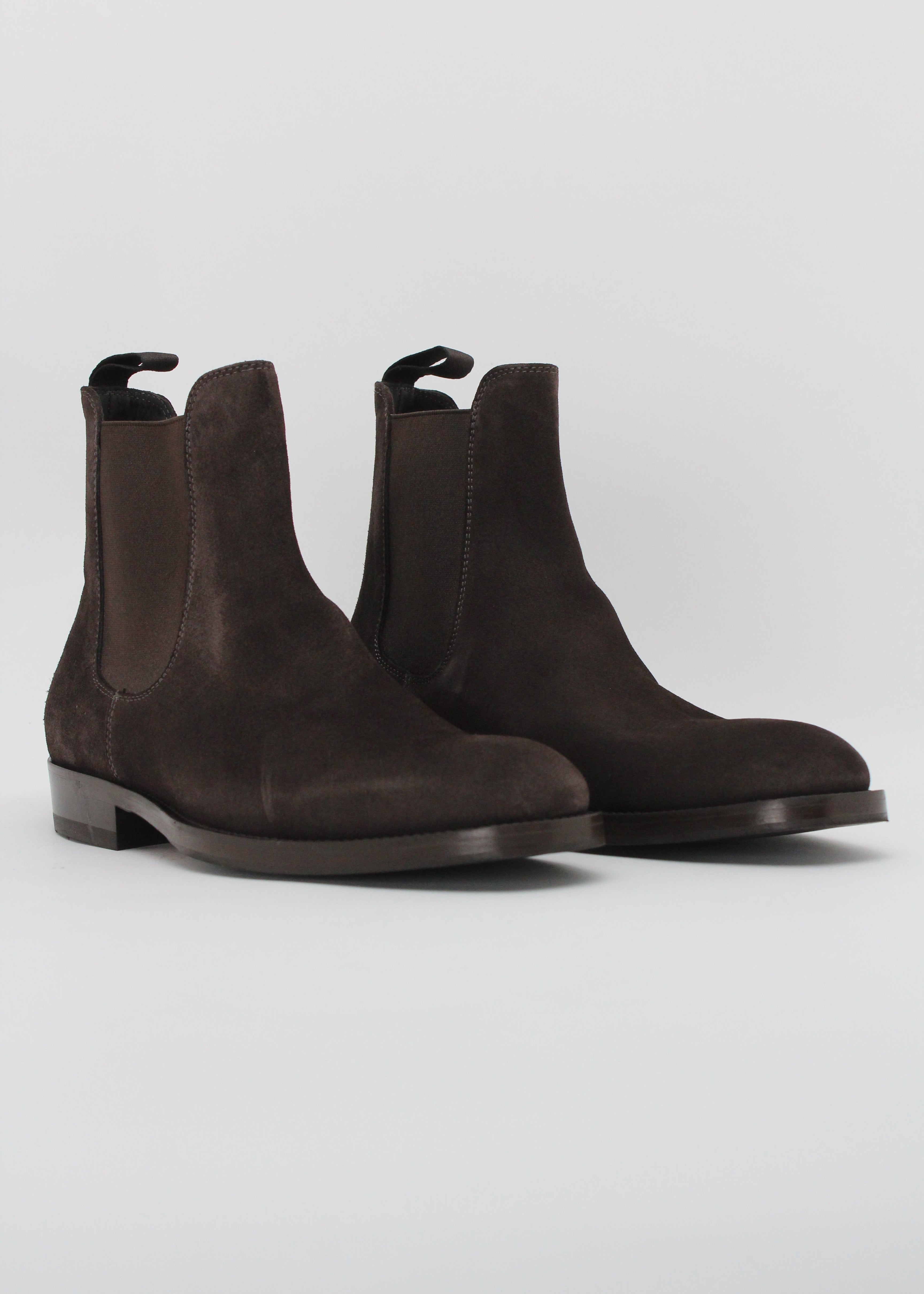 7038-2771 STIVALETTO CHELSEA GREEN GEORGE IN CAMOSCIO TESTA DI MORO