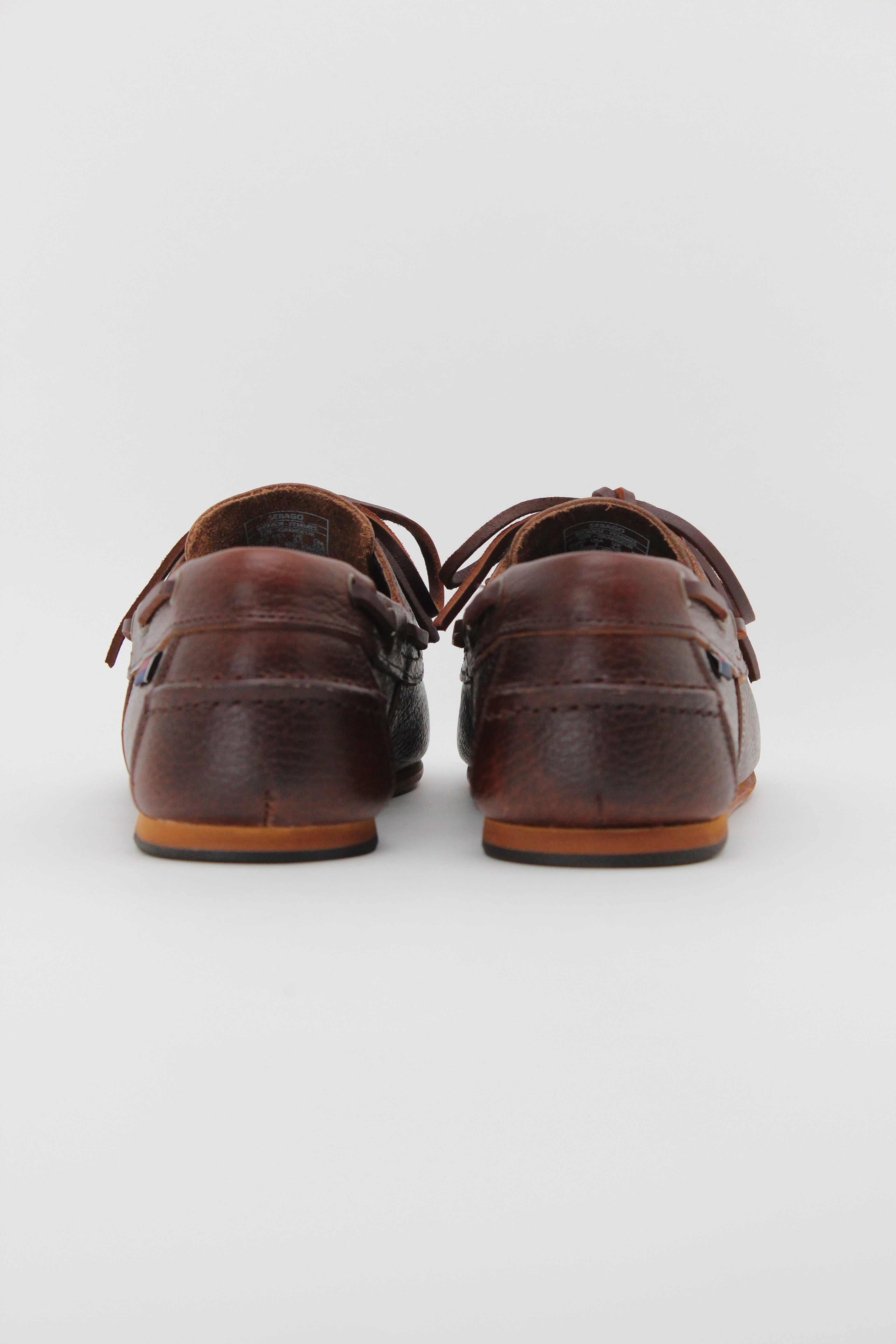 77123HW MOCASSINO SEBAGO OWEN TUMBLED – BROWN / MARRONE SCURO