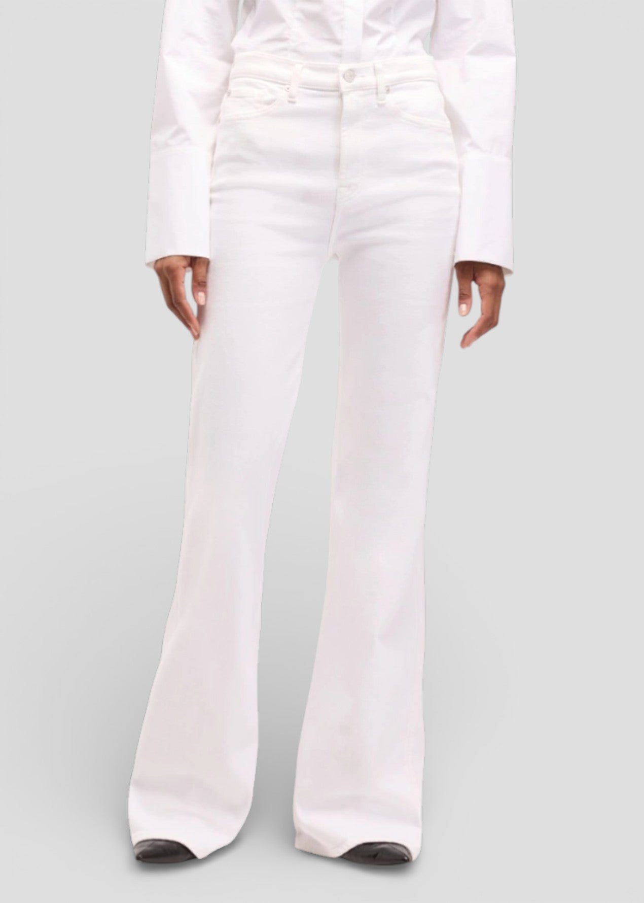 SS26-7U330C14-U7SL8 JEANS MODERN DOJO SOLEIL COLORE BIANCO