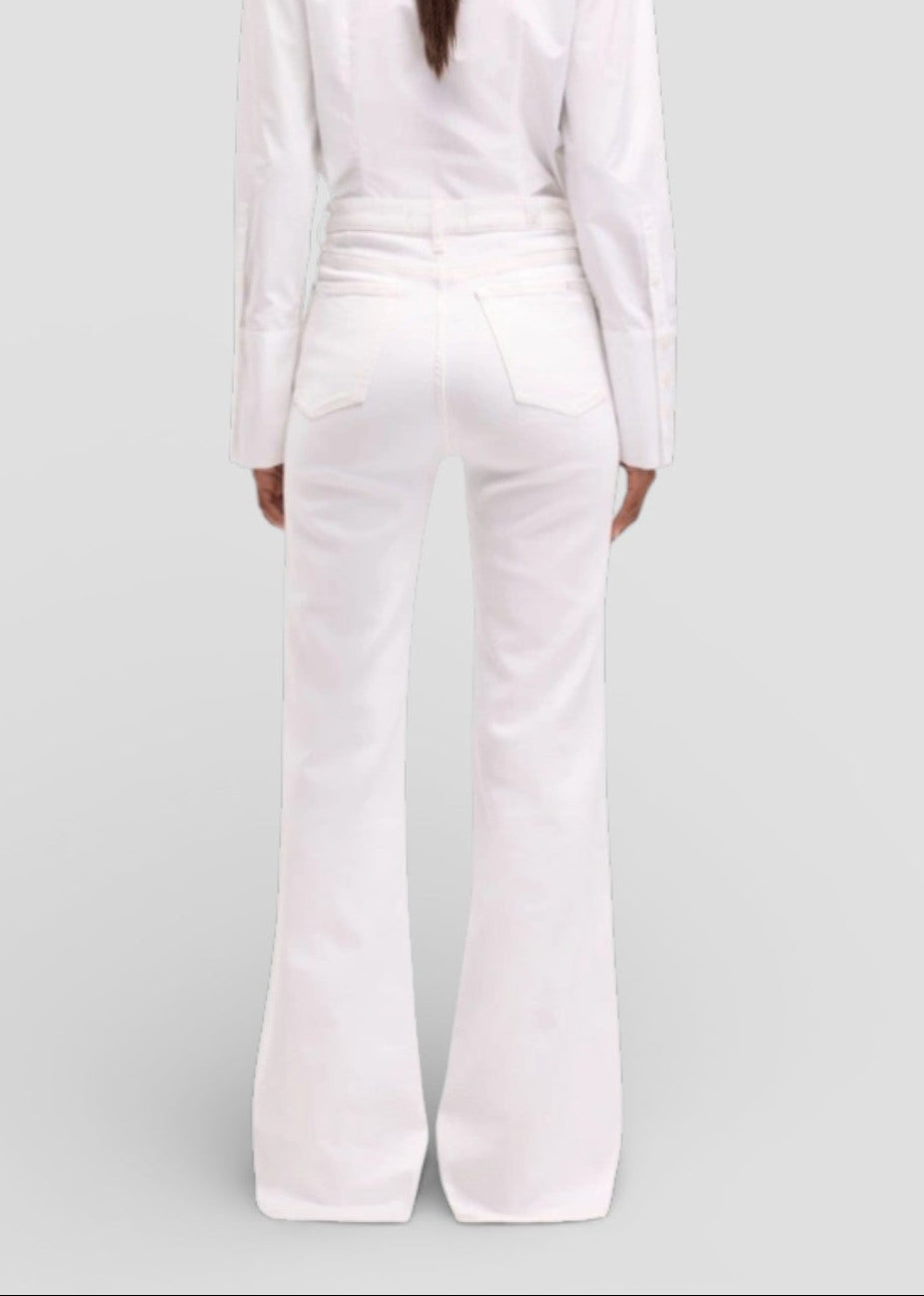 SS26-7U330C14-U7SL8 JEANS MODERN DOJO SOLEIL COLORE BIANCO