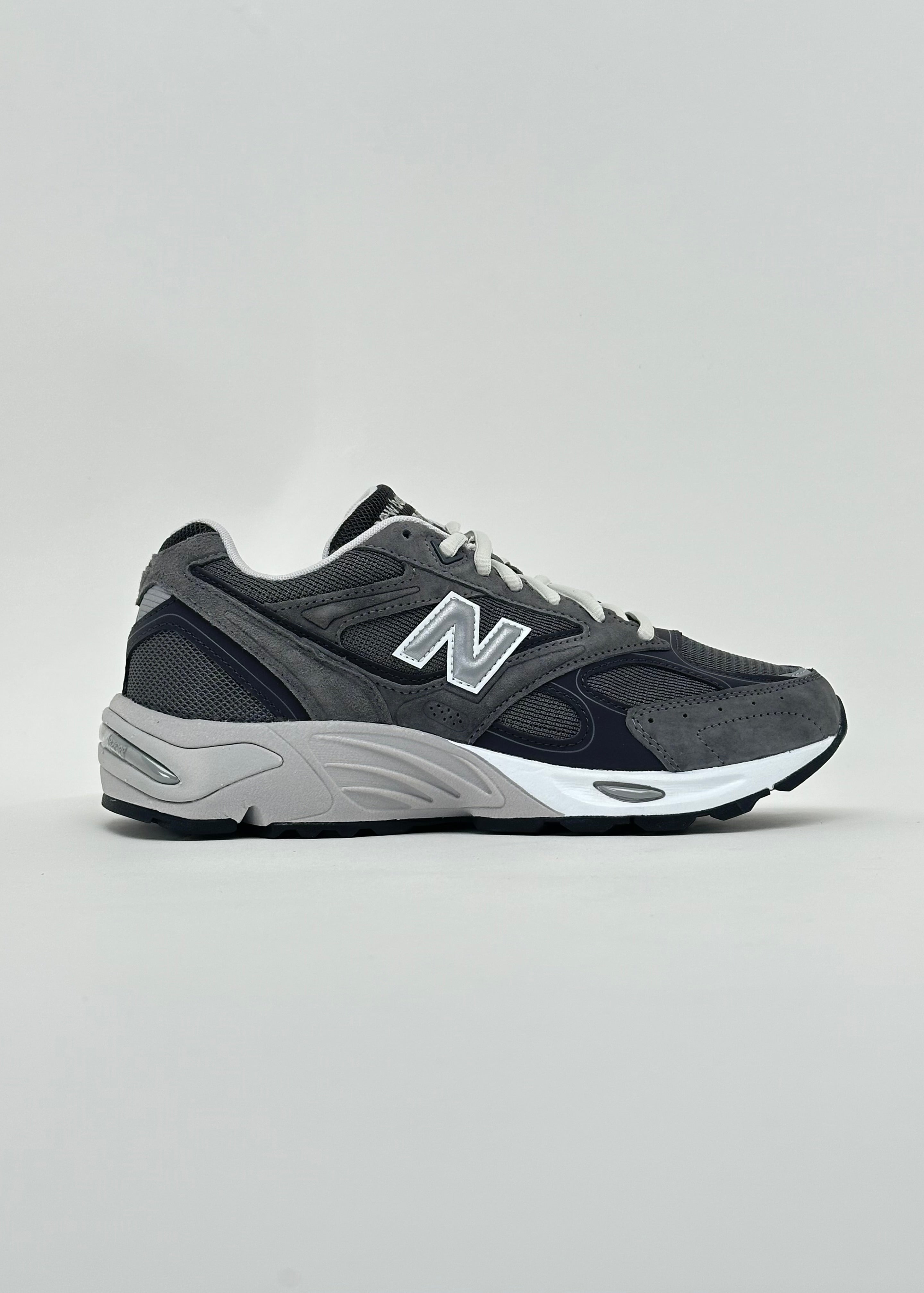 U880R3TR SNEAKERS UOMO PIGSKIN-MESH SLATE G