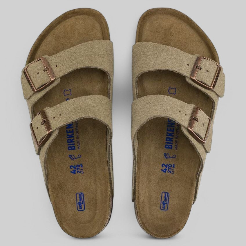 0951303 ARIZONA SFB TAUPE SUEDE LEATHER
