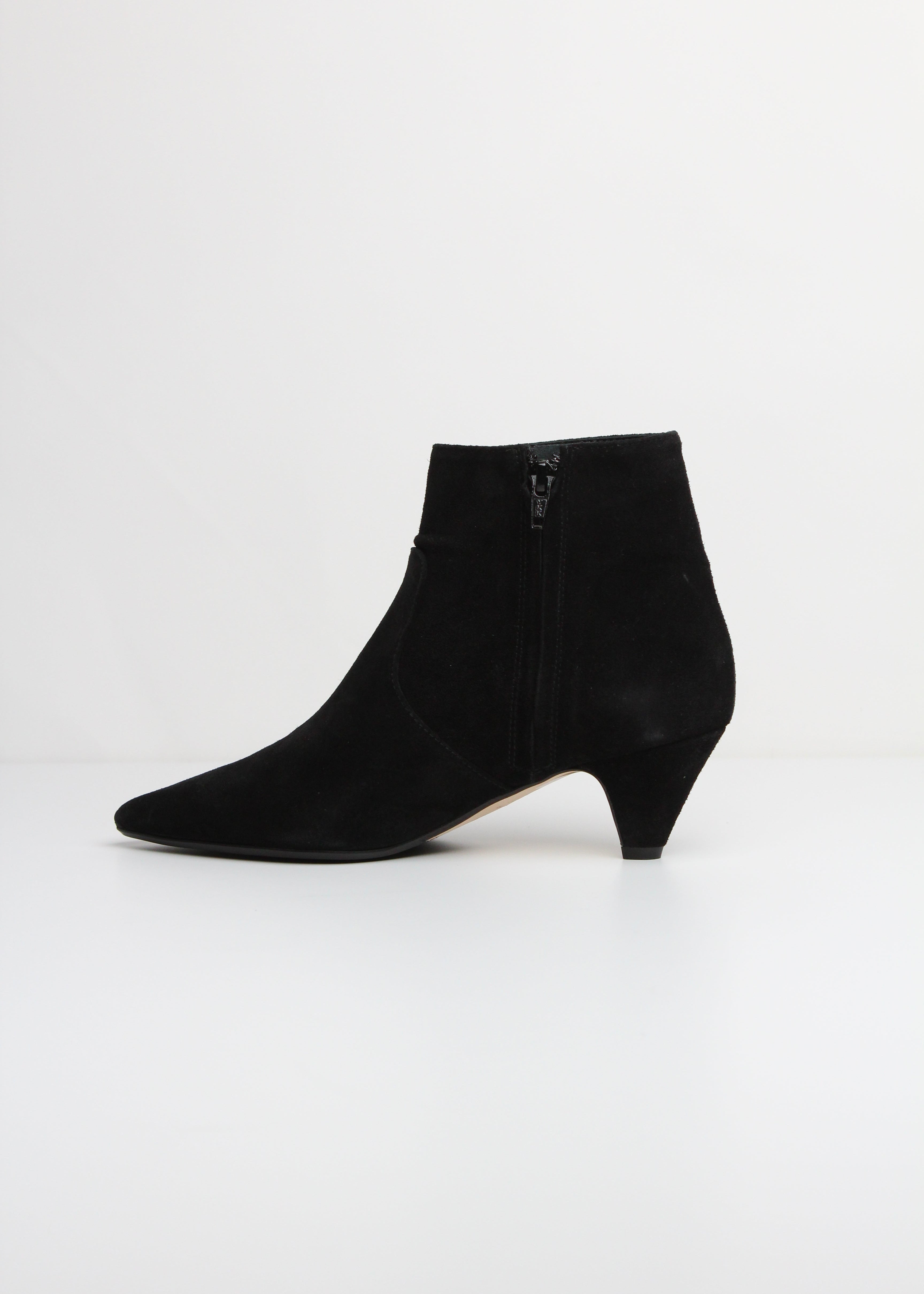 FW25 9760 STIVALETTO IN VELOUR NERO