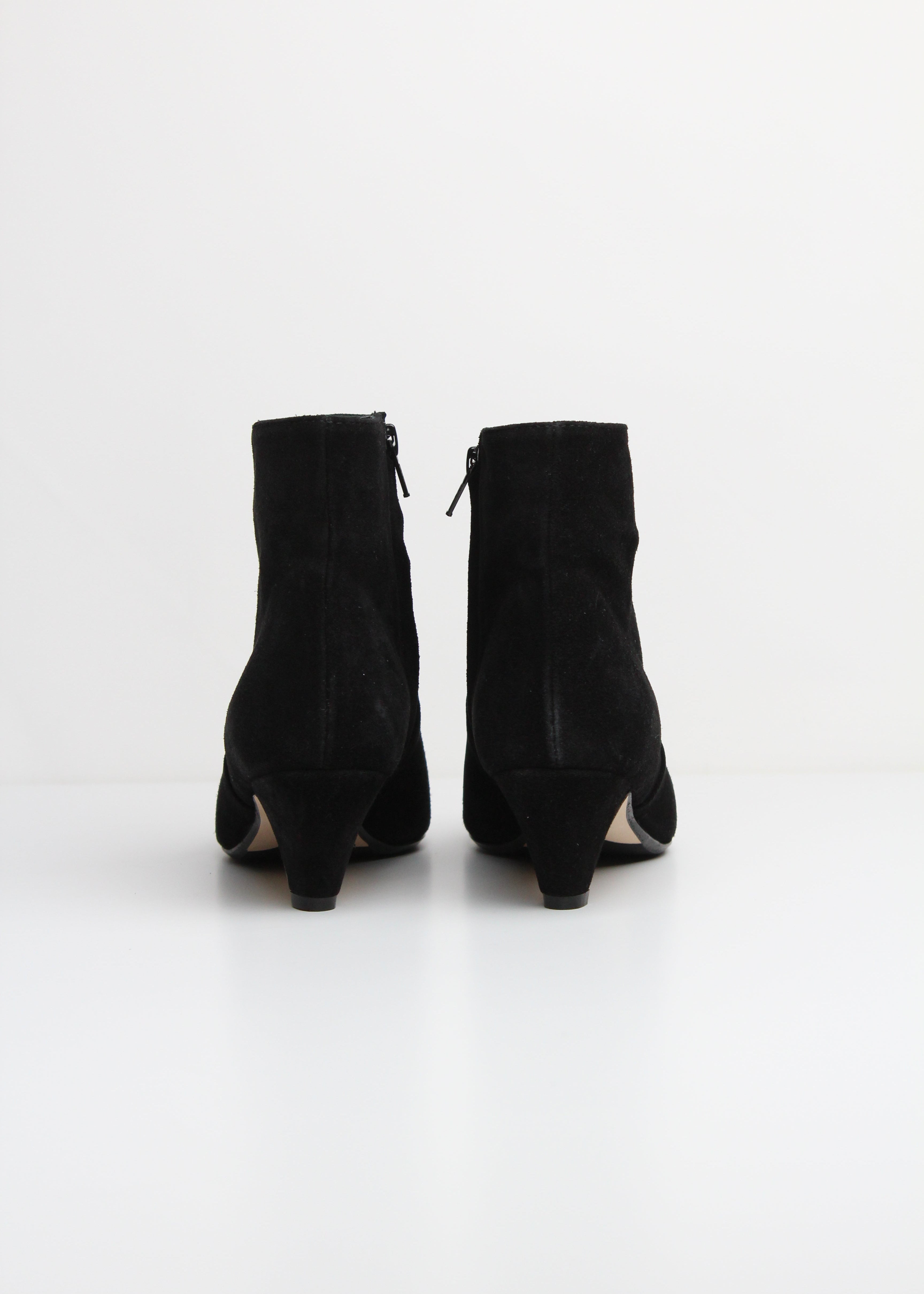 FW25 9760 STIVALETTO IN VELOUR NERO