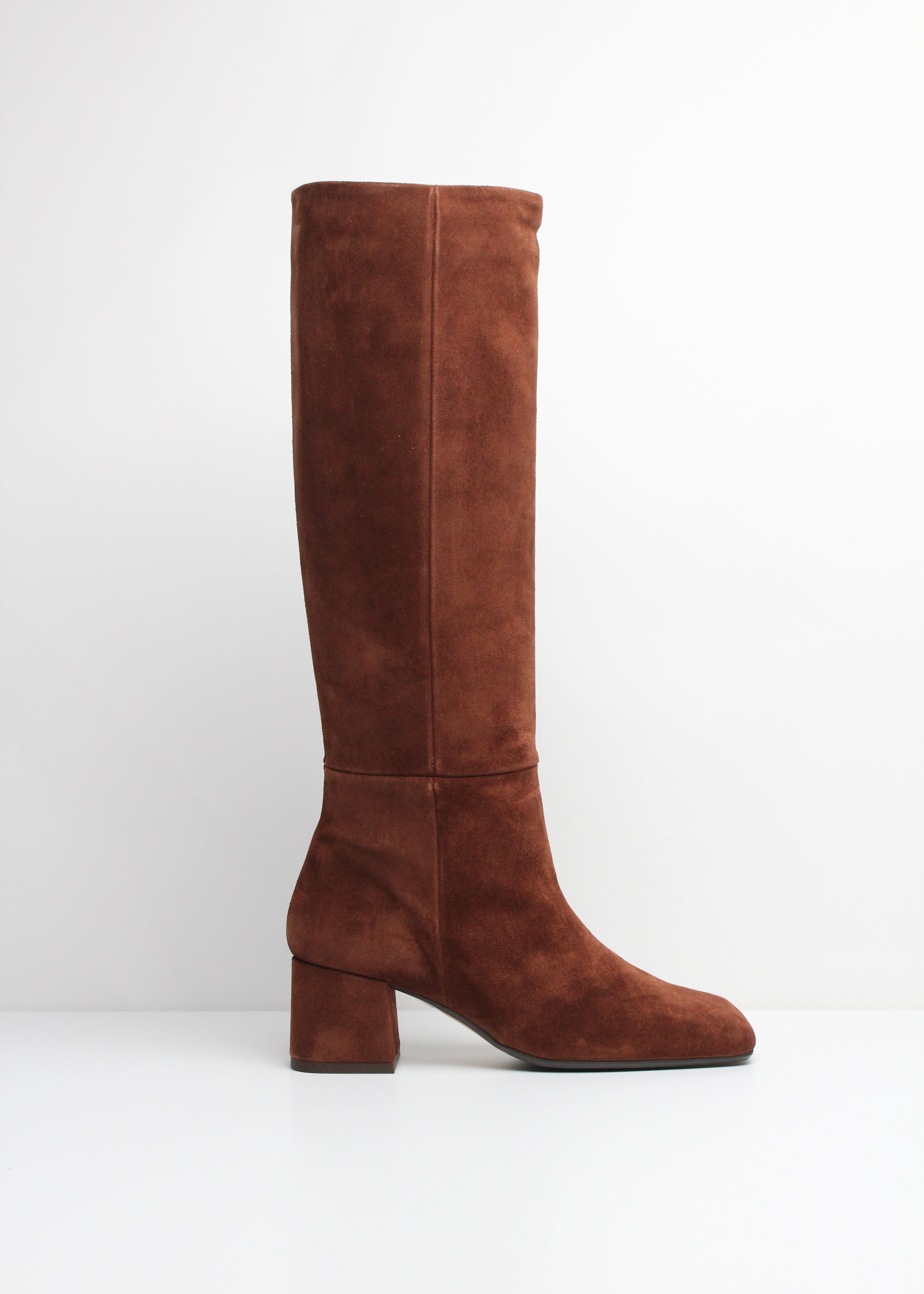 FWS25 9988 STIVALE IN MORBIDO VELOUR CAFFE'