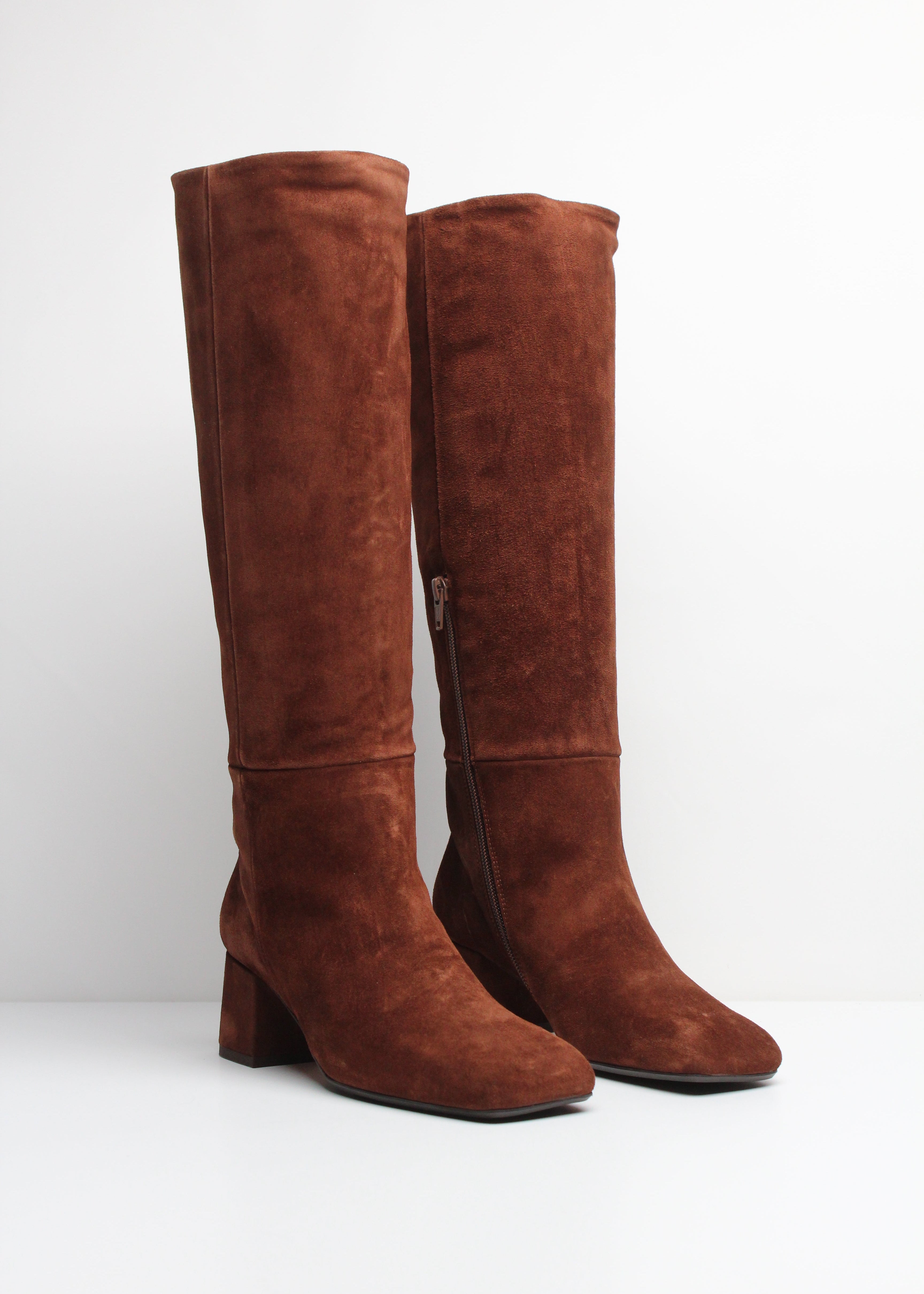 FWS25 9988 STIVALE IN MORBIDO VELOUR CAFFE'