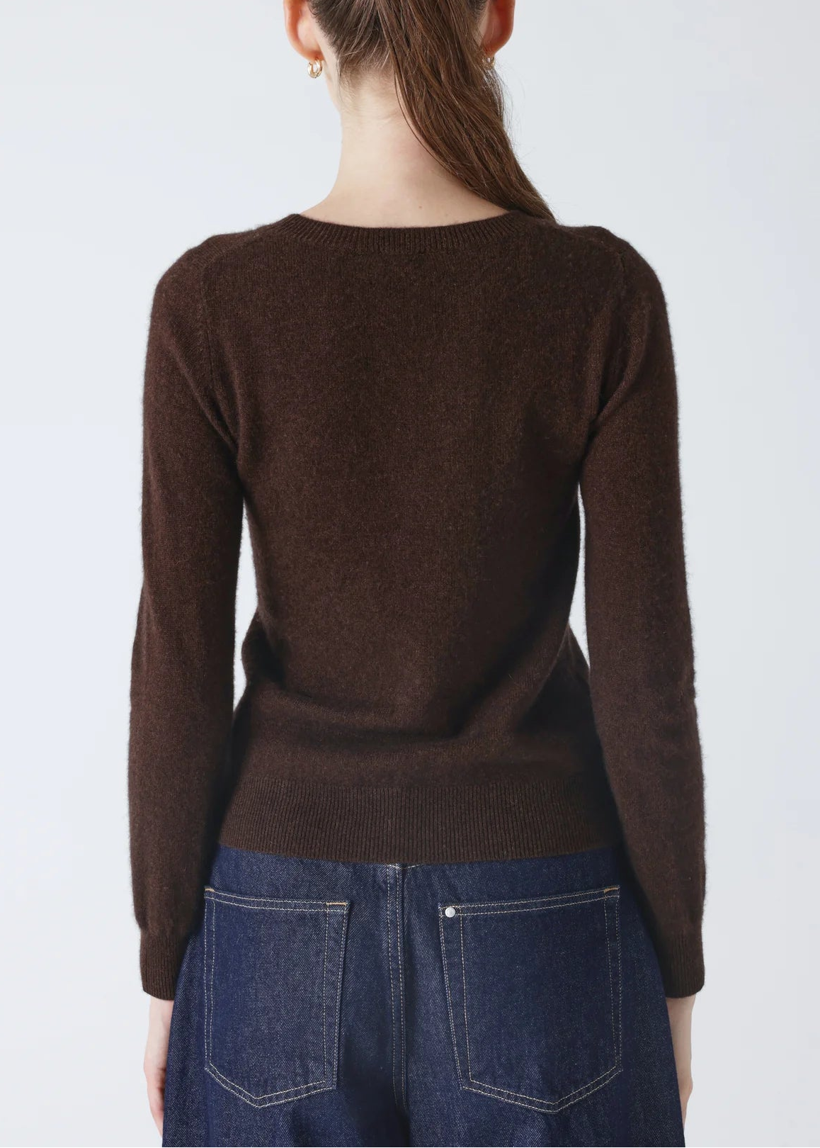 FW25-ACF202379C PULL MANICA LUNGA TESTA DI MORO