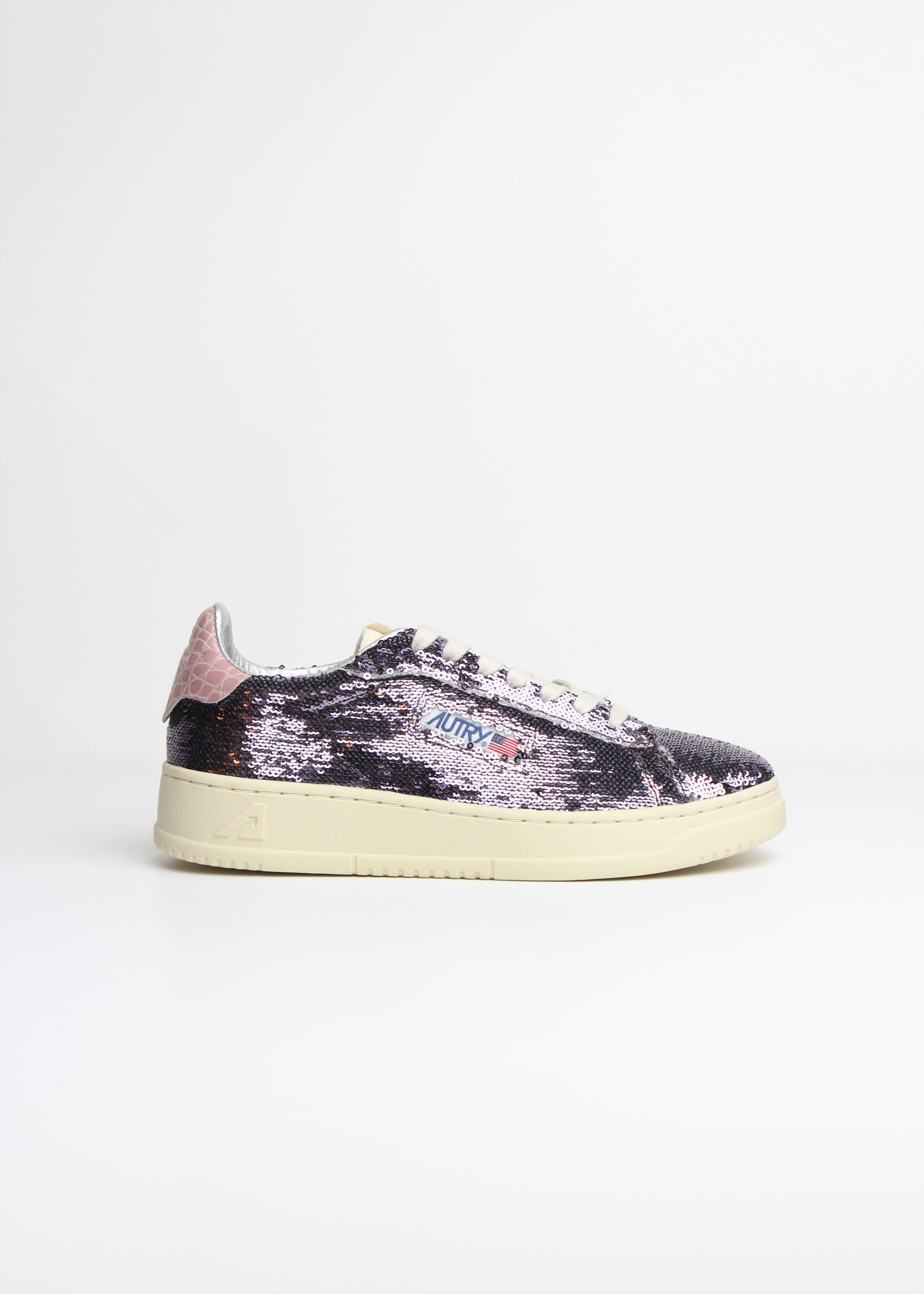 FW25 ADLW-TI02 SNEAKERS DALLAS PAILLET/CRO GUN/PINK