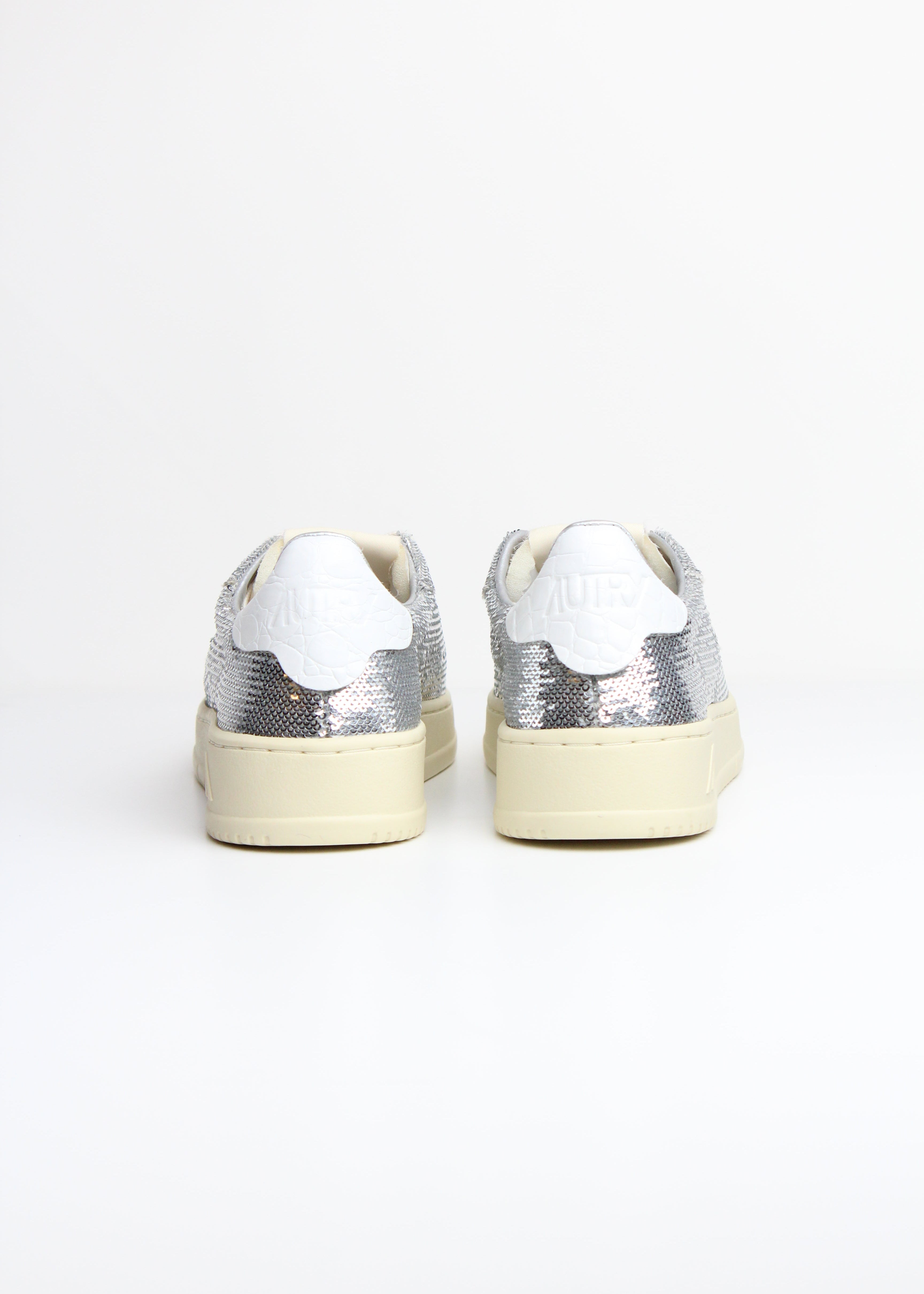 FW25 ADLW-TI05 SNEAKERS DALLAS PAILLET/CRO SILVER/WHT