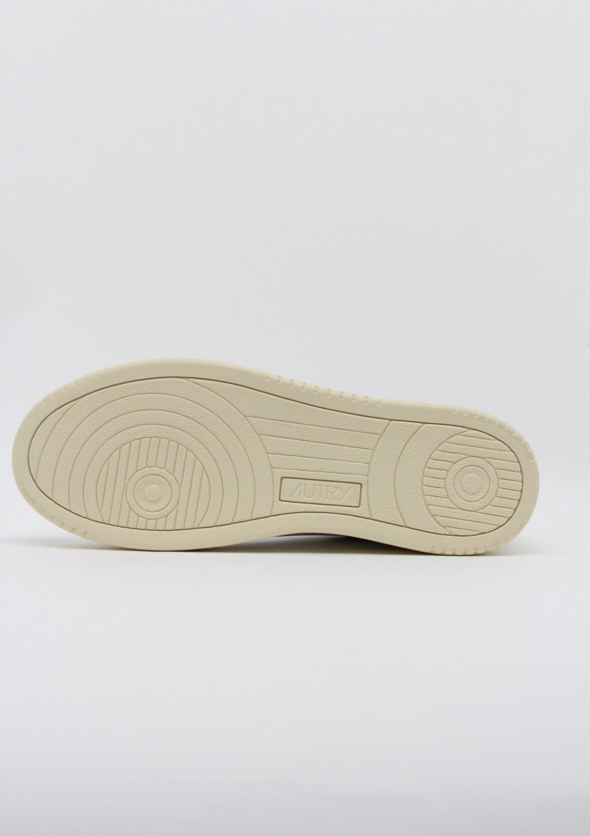 AULM LS17 SNEAKERS UOMO AUTRY MEDALIST LOW- BIANCO / SABBIA / VERDE MILITARE / CREMA
