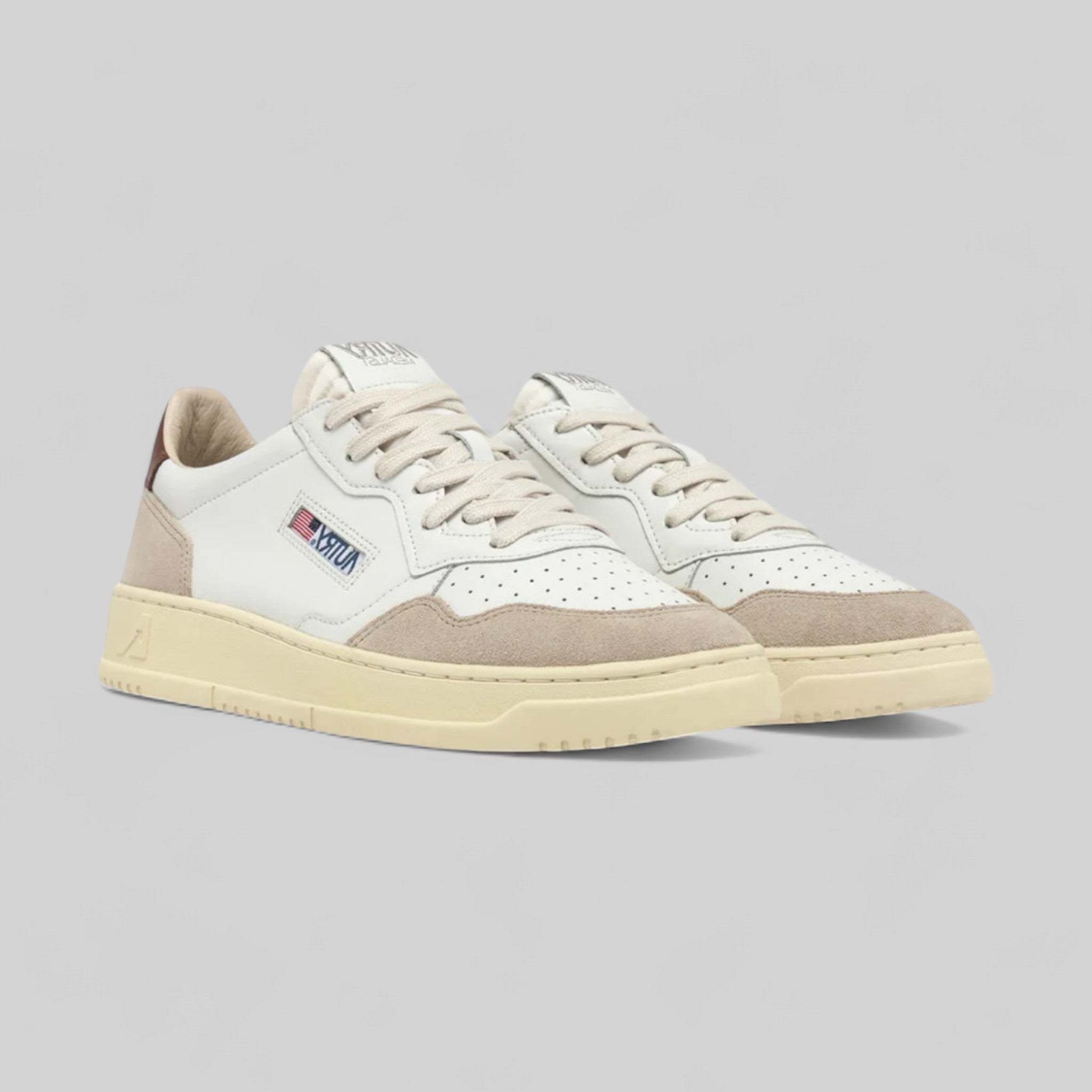 SNEAKERS AULM-LS72 MEDIALIST LOW MAN WHT/COCO SHL