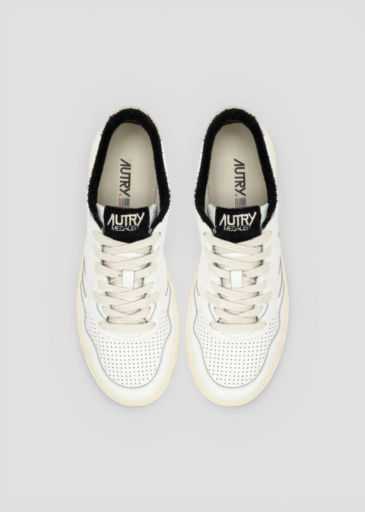SNEAKERS AULM-VS08 SNEAKERS UOMO MEDALIST LOW VIRGIN/SPONGE WHT/BLK