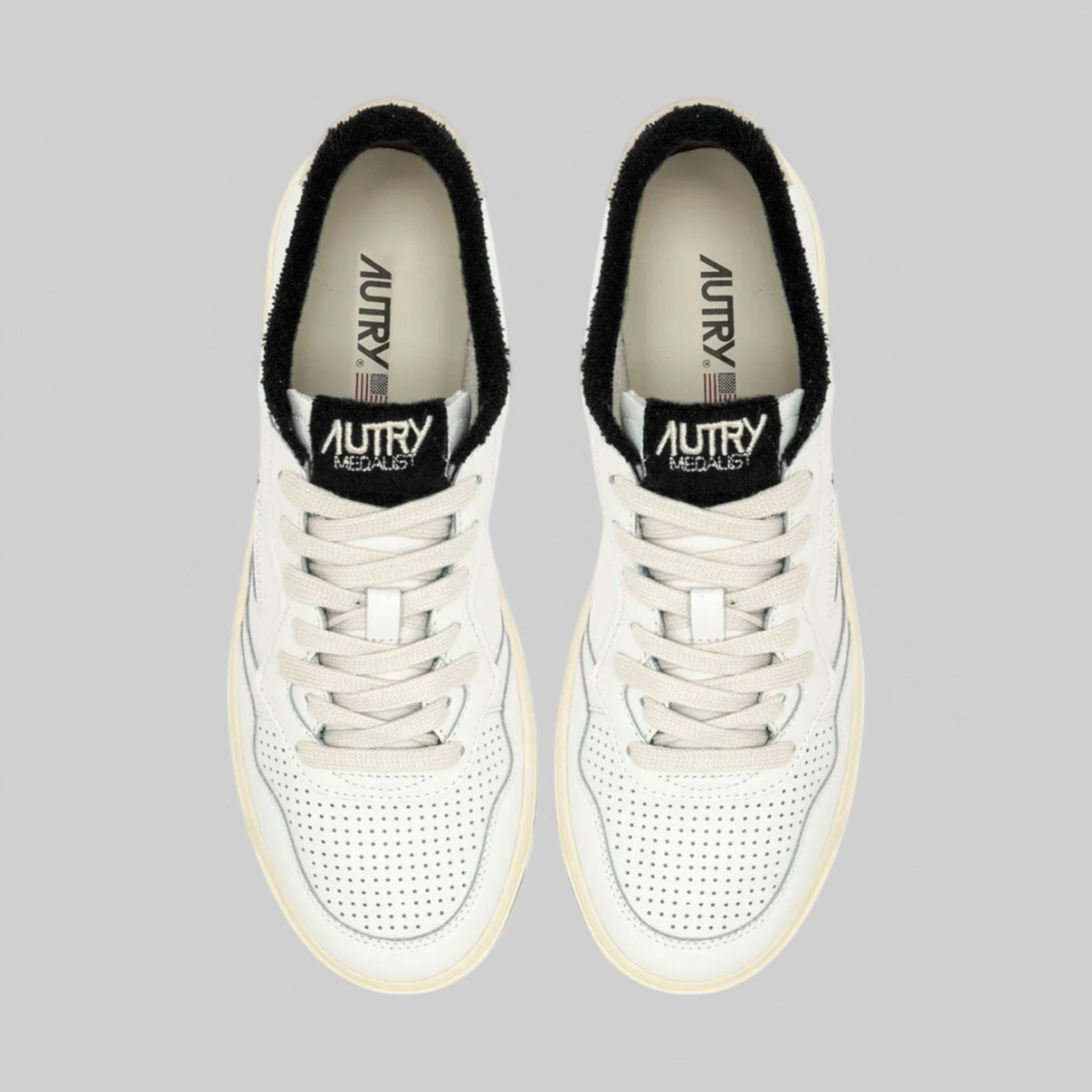 SNEAKERS AULW-VS08 MEDALIST LOW VIRGIN/SPONGE WHT/BLK