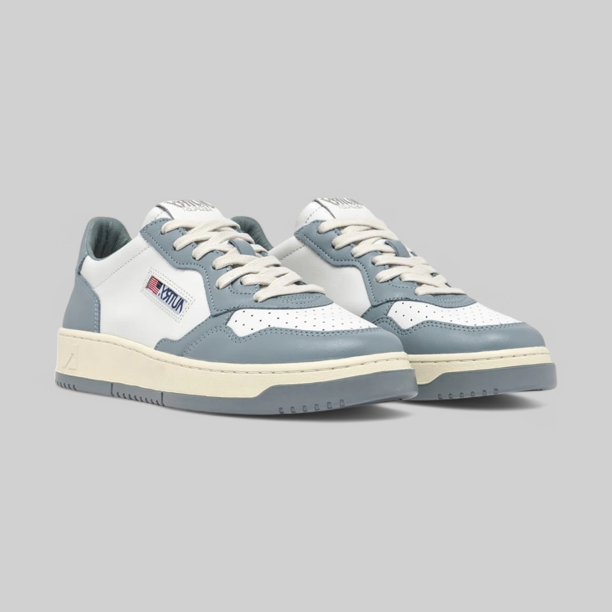 SNEAKERS AULM-WB56 MEDALIST LOW LEAT/LEAT WHT/SILVBLUE