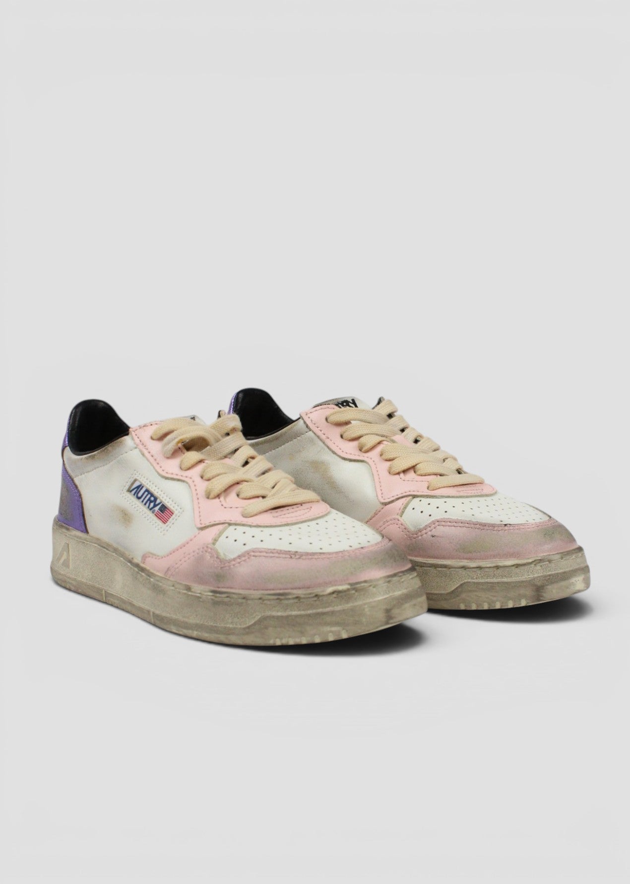 SV54 SNEAKERS DONNA SUP VINT LEAT/LEAT. WHT/CPINK/BRD
