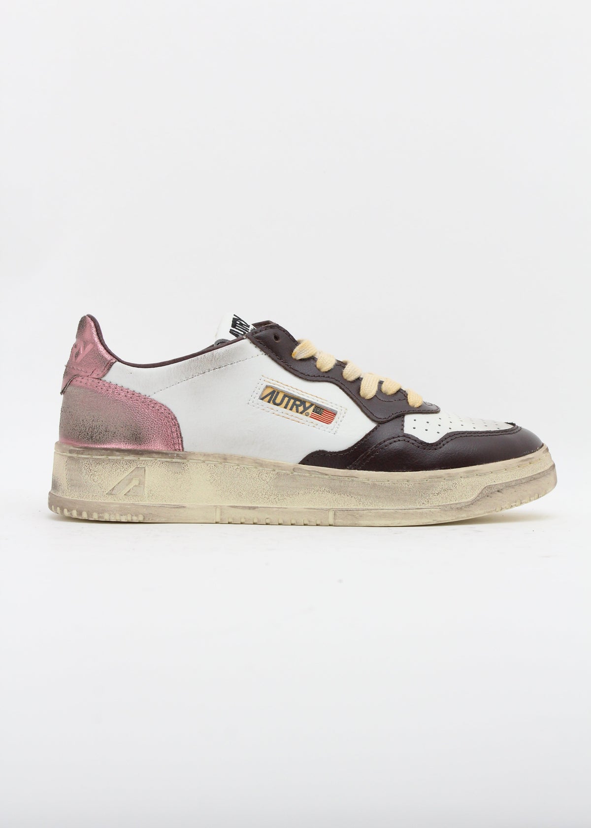 AVLW SV62 SCARPE DONNA SV62 PELLE/PELLE BIANCA/HOT FUDGE/PEONIA