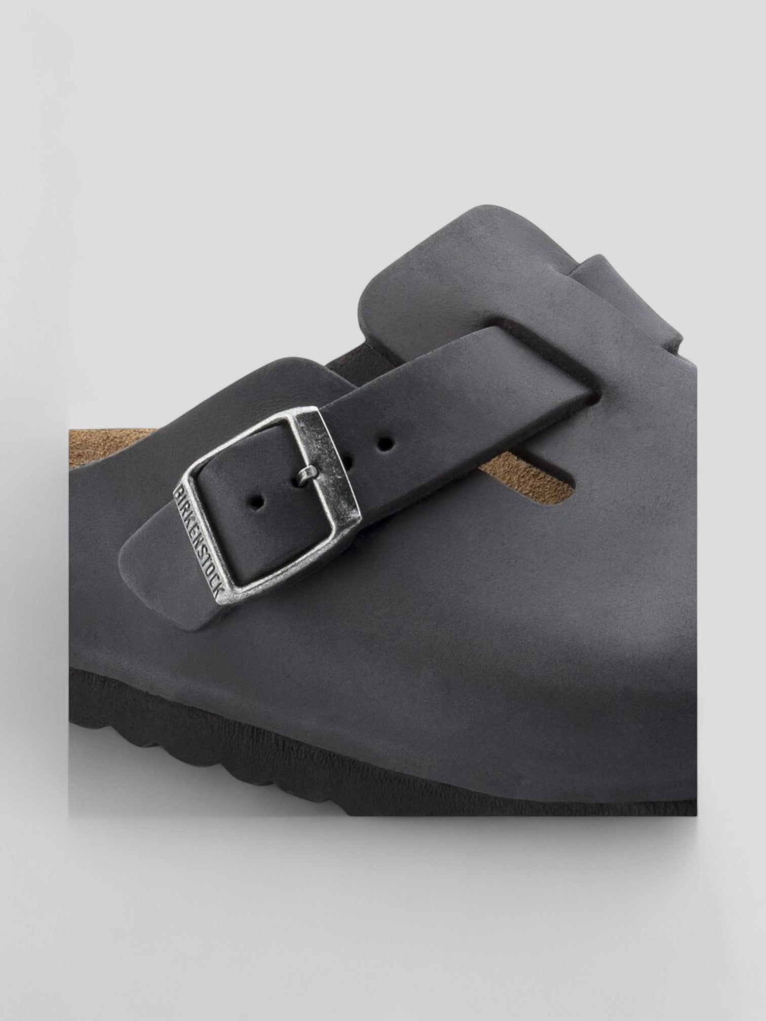 AI/FW25-059463 BOSTON BLACK OILED LEATHER UNISEX