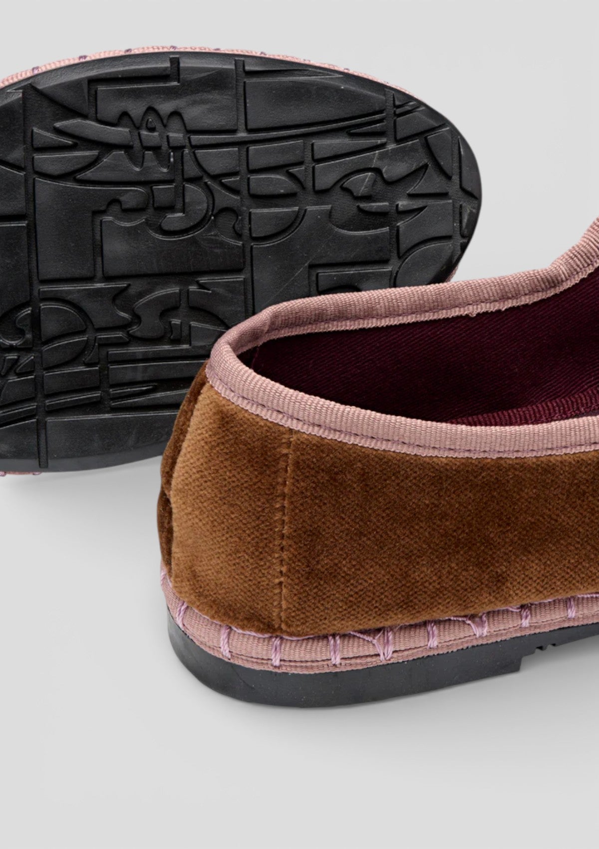 BALTHASAR MARY JANE IN VELLUTO MARRONE
