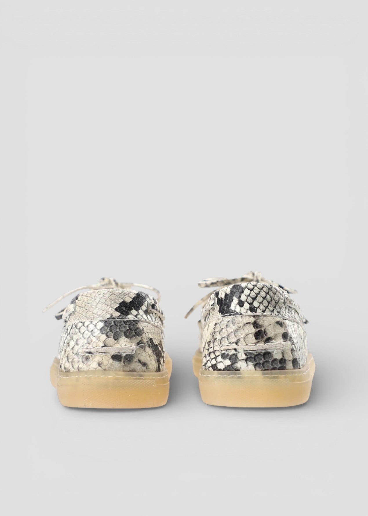 SS26-CPH 160 MOCASSINO IN PELLE EFFETTO PITONE