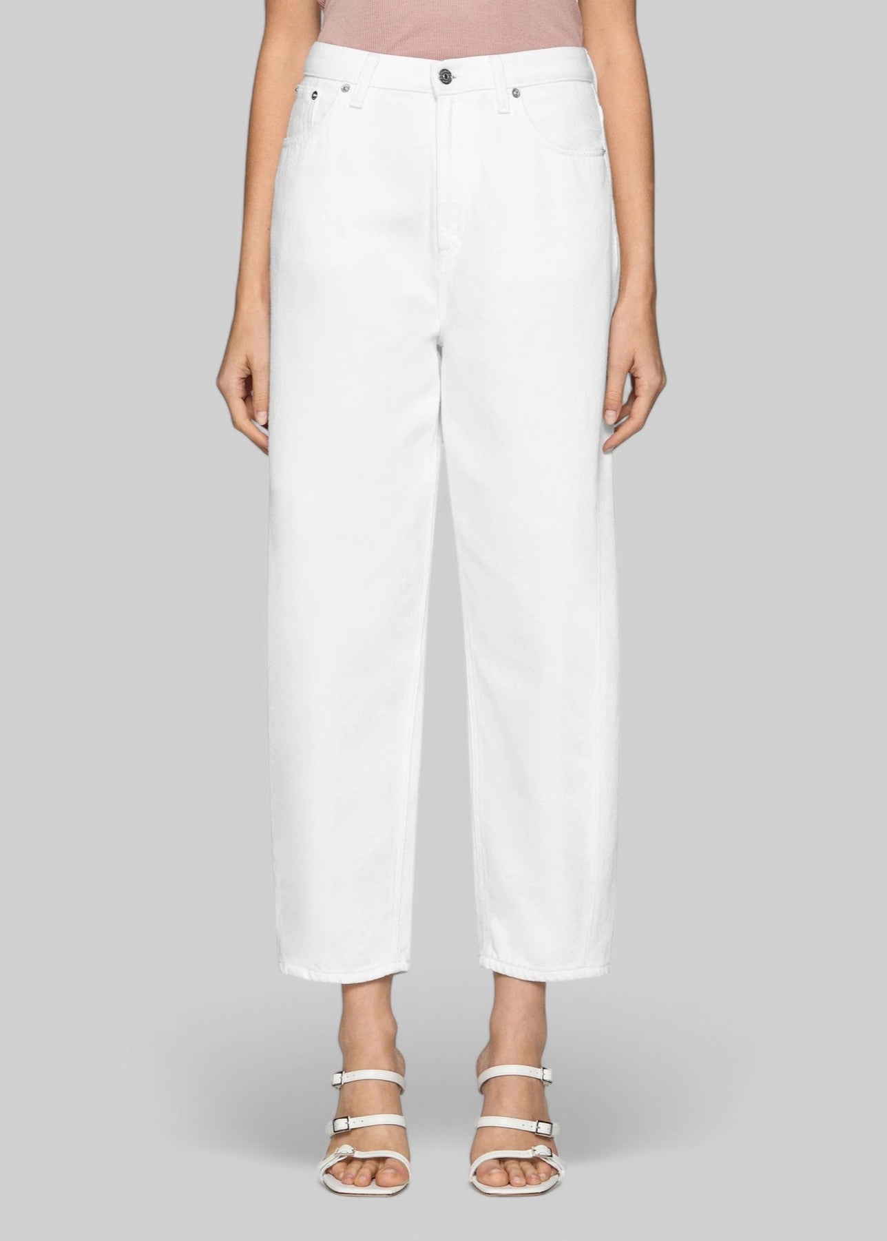 SS25 DP784-BF0018-PTDW-000 JEANS BESSIE LOOSE IN BULL FISSO