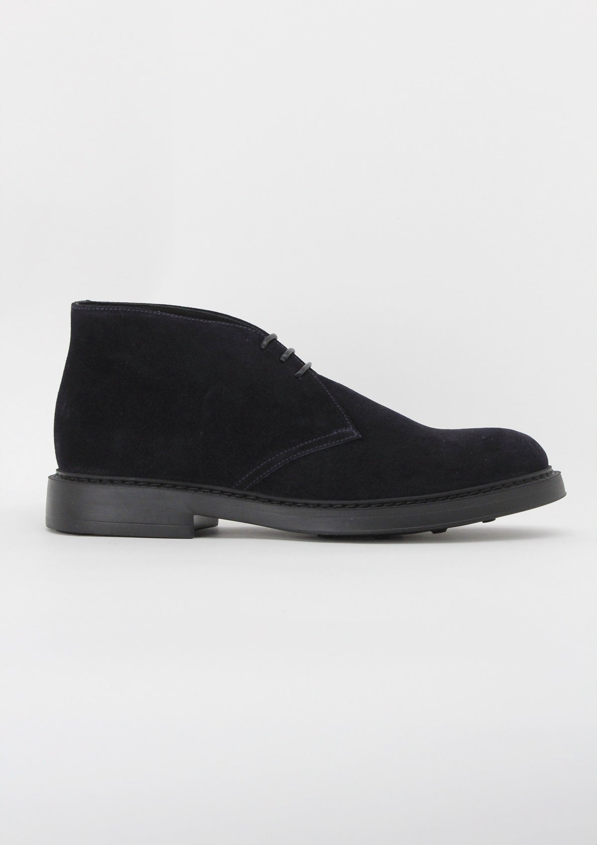 DU3237BRUXUF009NB00 POLACCHINO / CHUKKA BOOT DOUCAL'S IN CAMOSCIO - BLU SCURO