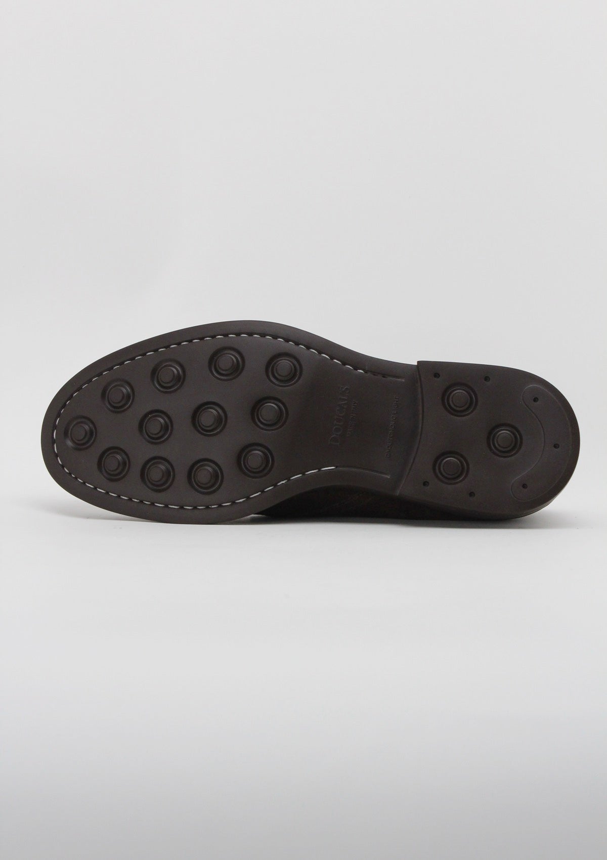 DU3237BRUXUF009TM23 POLACCHINO / CHUKKA BOOT DOUCAL'S IN CAMOSCIO - MARRONE SCURO