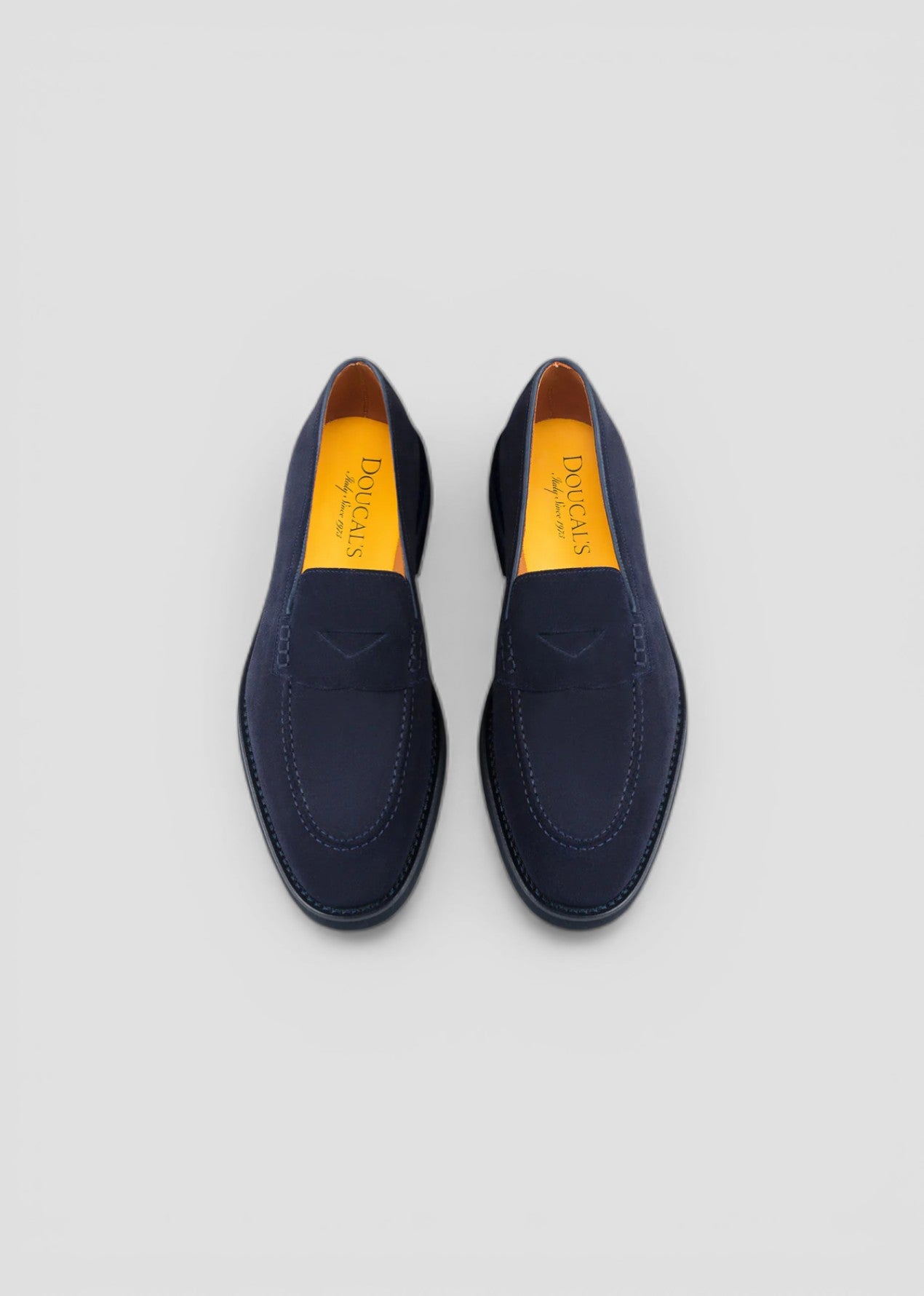 SS26-DU3294SALOUF009BB00 MOCASSINO IN SUEDE COLORE BLU