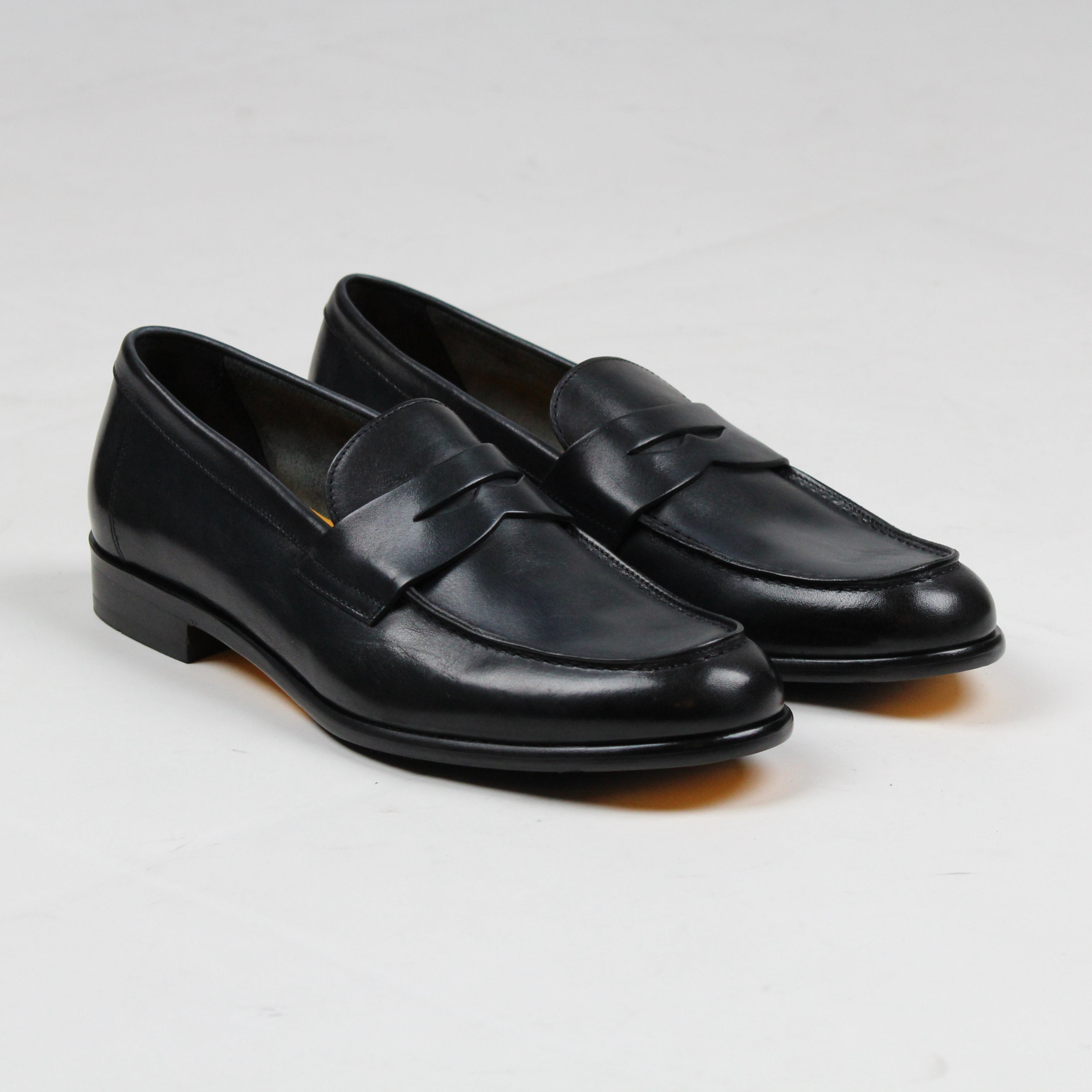 DU3400STRAUY188NB00 MOCASSINO PENNY ADLER IN PELLE BLU