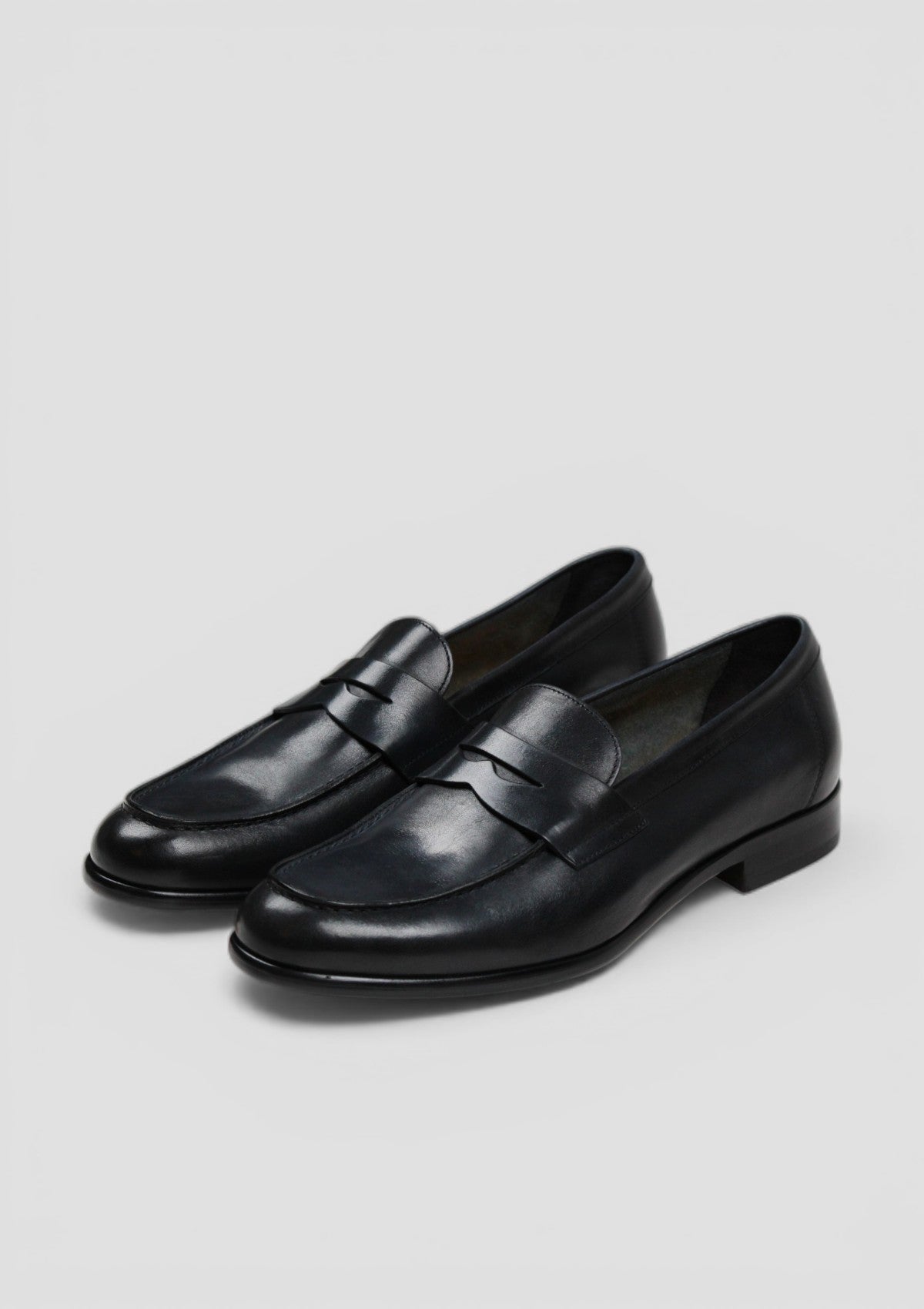 DU3400STRAUY188NB00 MOCASSINO PENNY ADLER IN PELLE BLU