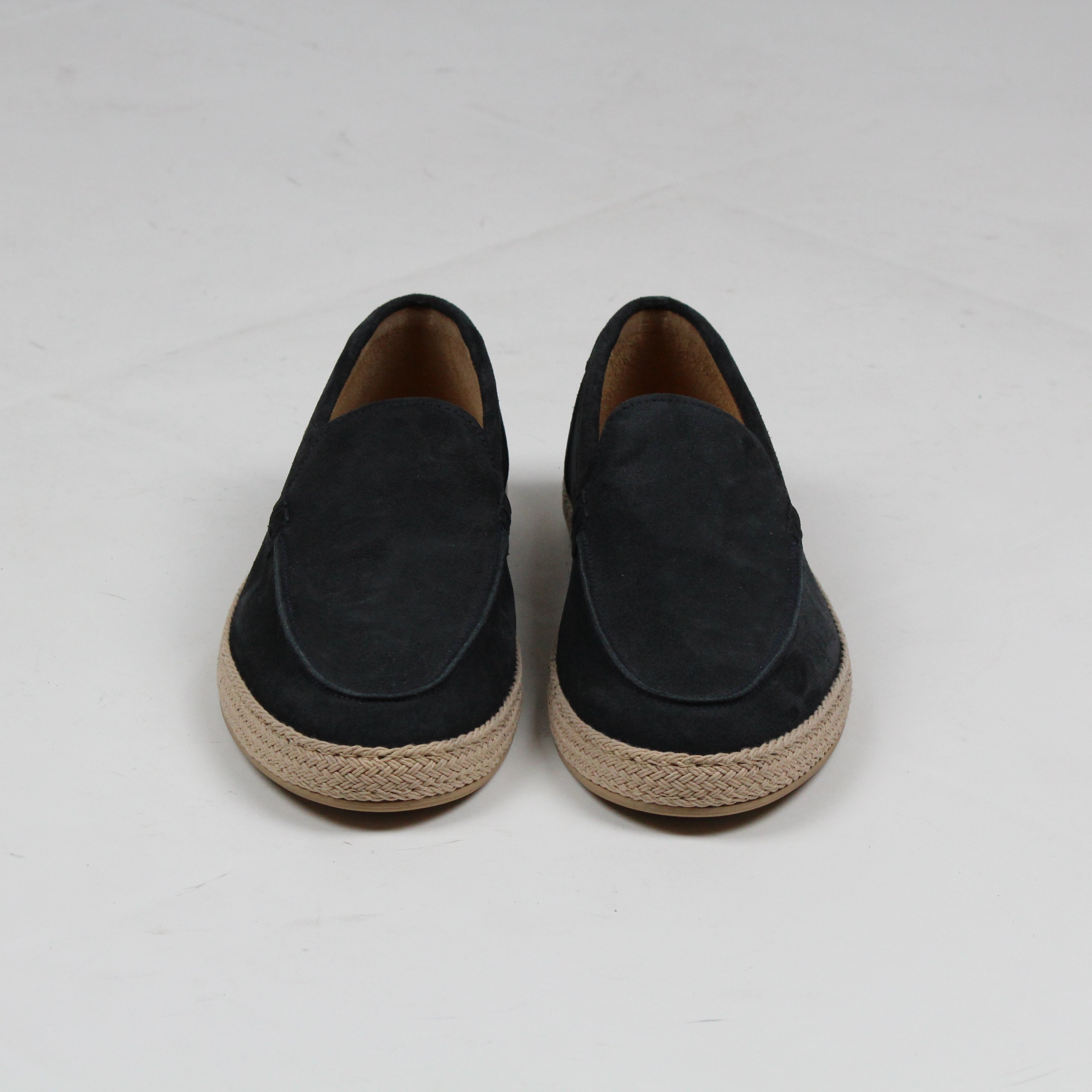 DU3428MALNUY009AB15. MOCASSINO IN SUEDE BLU